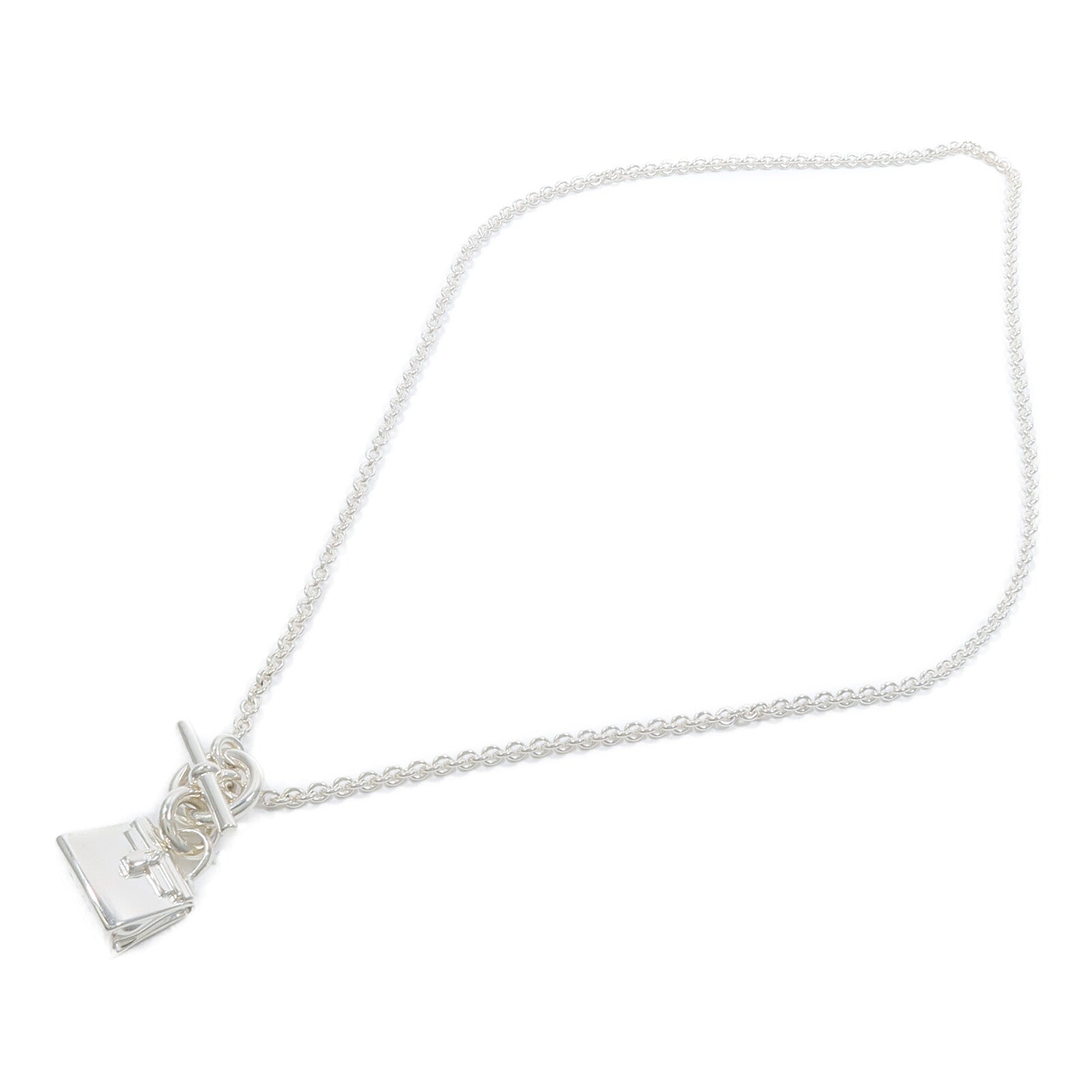 HERMES 925純銀Amuletter Kelly Pendant項鍊