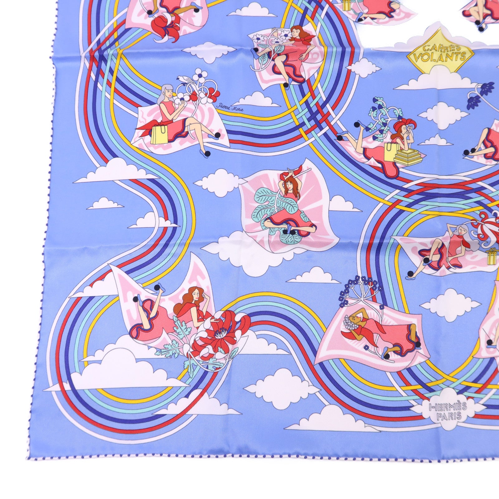 HERMES 絲質Scarf 65x65絲巾