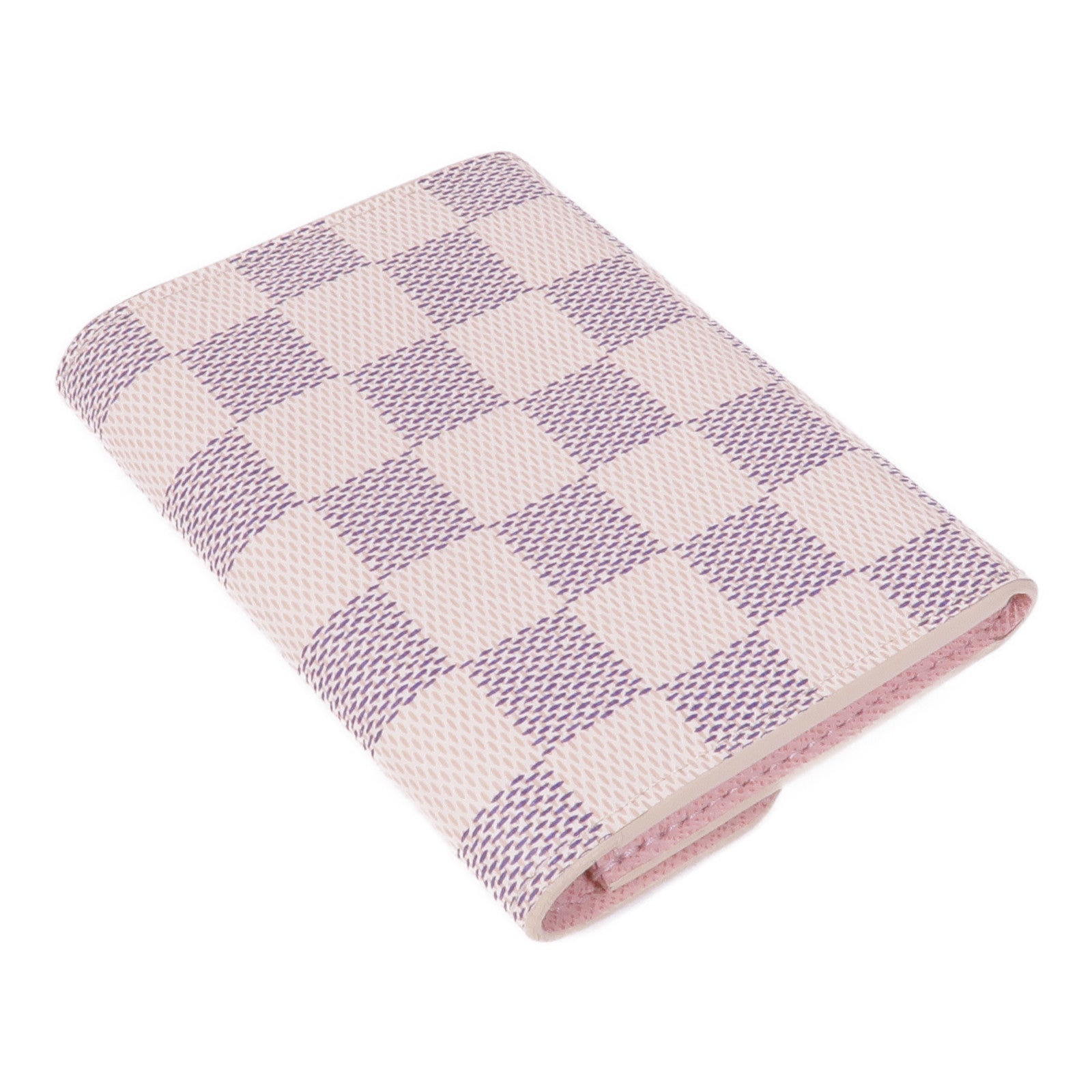 LOUIS VUITTON Damier Azur Rossalie Coin Purse金扣零錢包