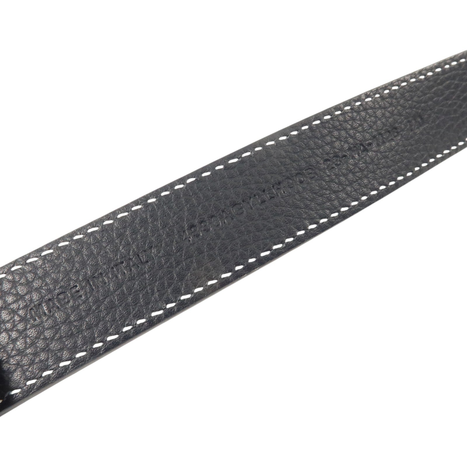 Dior 牛皮皮革Shoulder Strap銀扣肩帶