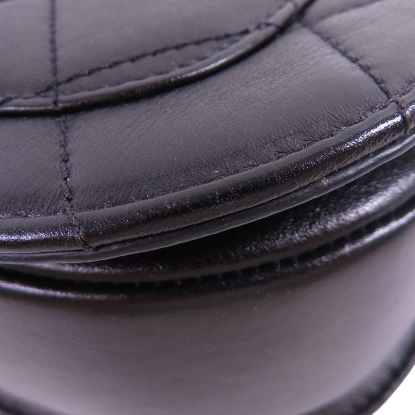 CHANEL 牛皮皮革Chain Shoulder Bag金扣鏈帶肩背袋