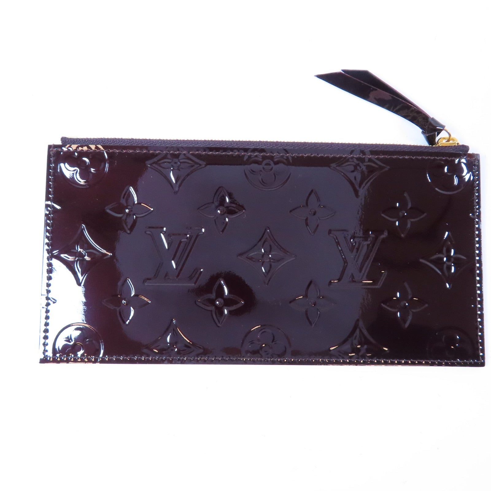 LOUIS VUITTON 【激減優惠】Vernis Pochette Felicie金扣肩背袋紫色