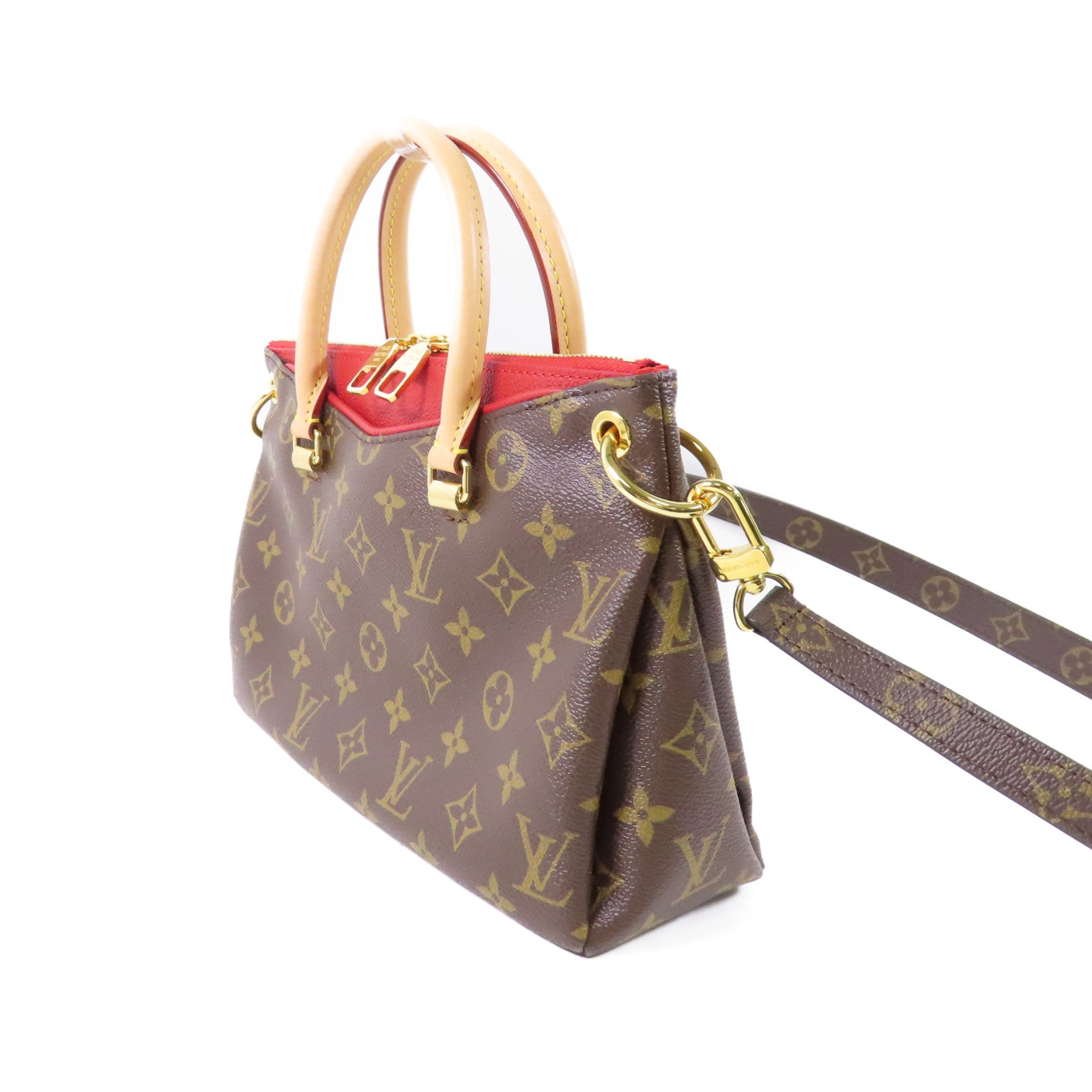 LOUIS VUITTON Monogram Eclipse City Keepall手挽肩背兩用袋
