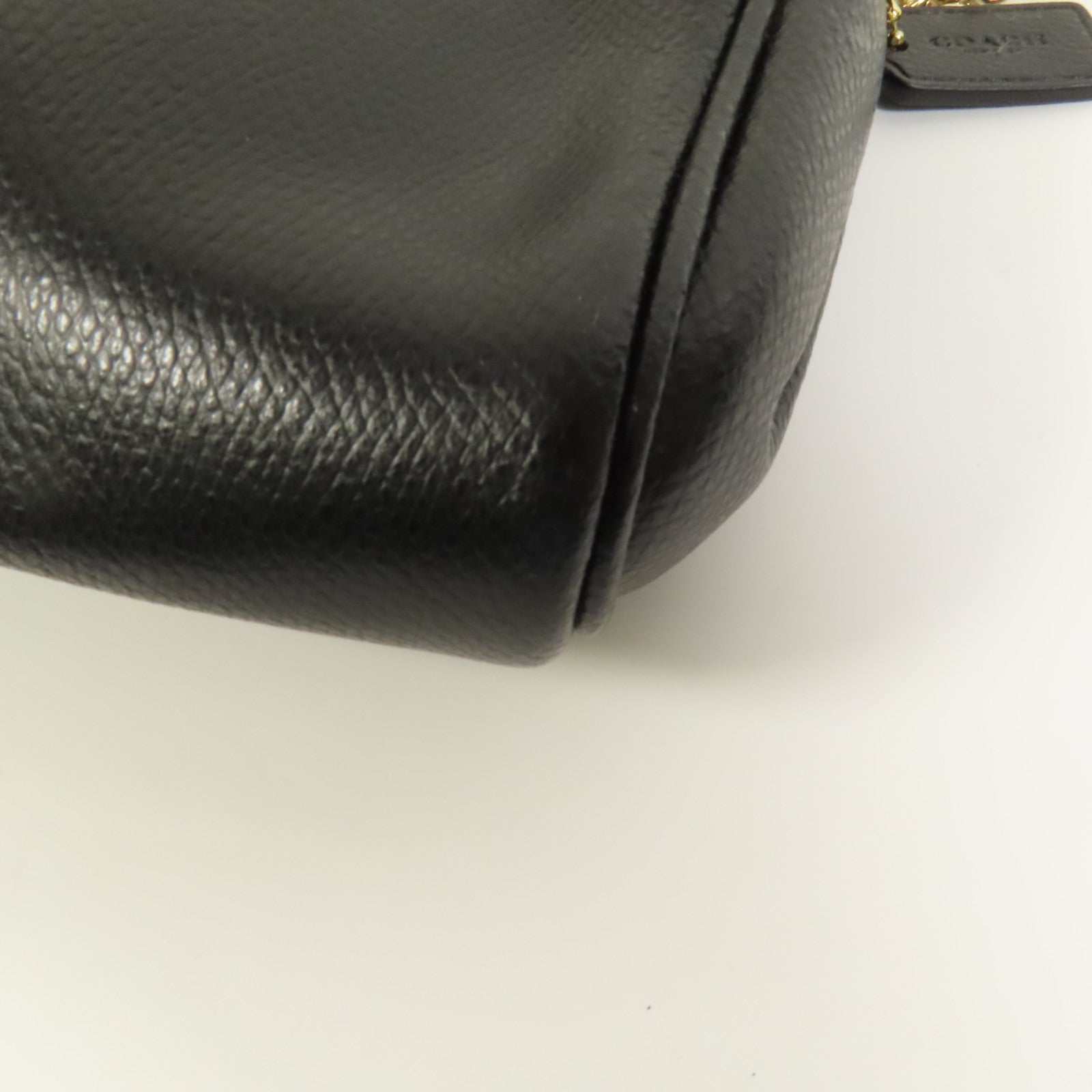 COACH 牛皮皮革Mini Ruby金扣手挽肩背兩用袋