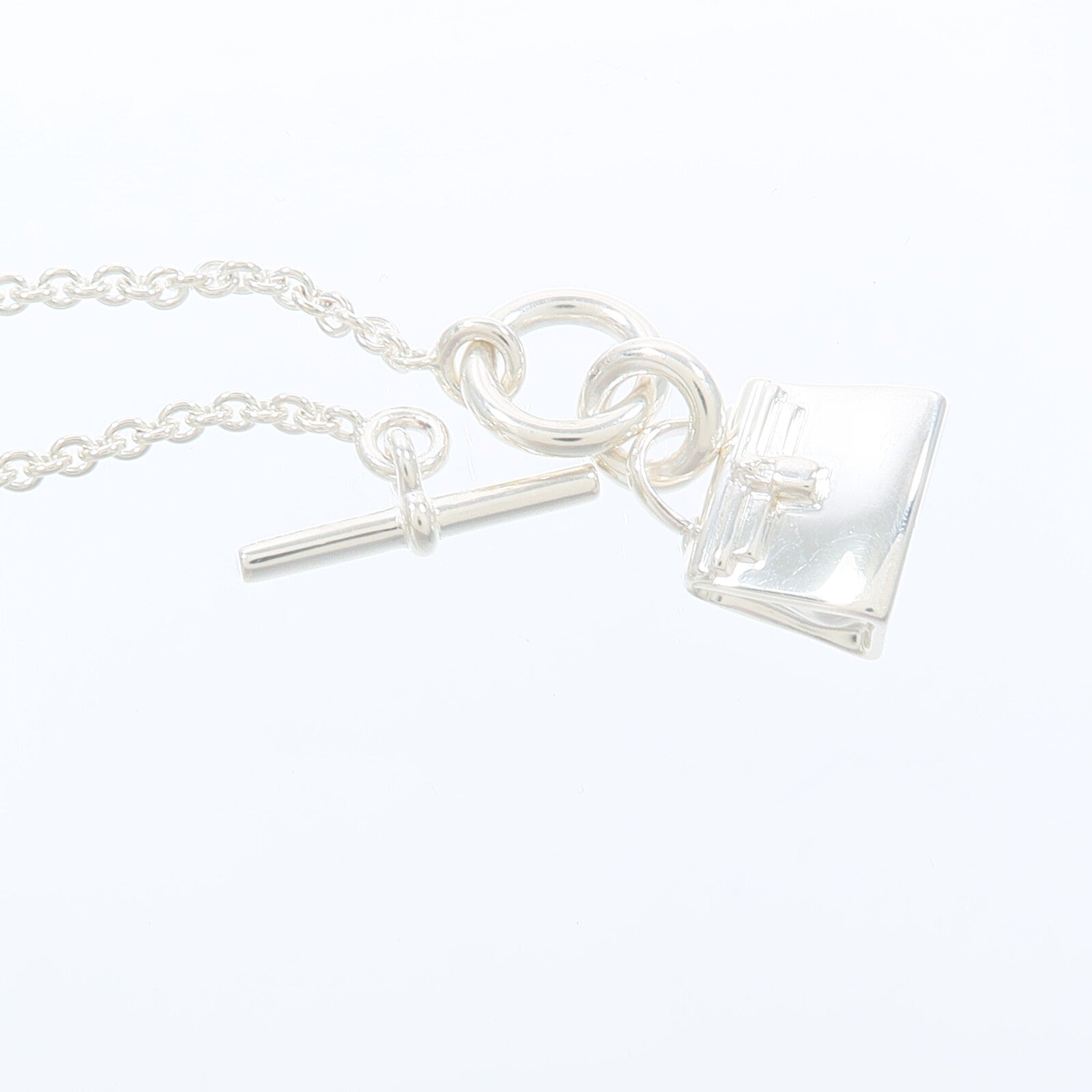 HERMES 925純銀Amuletter Kelly Pendant項鍊