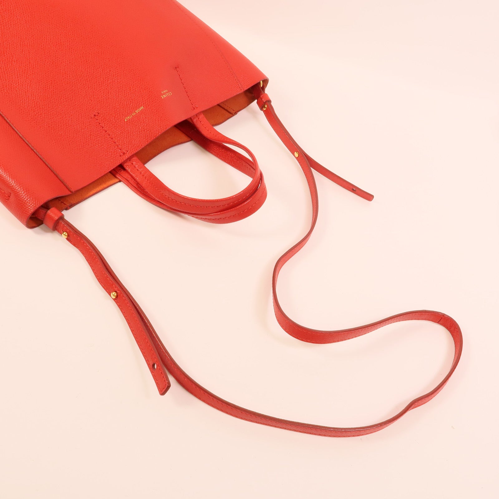 CELINE 牛皮皮革Cabas手挽肩背兩用袋