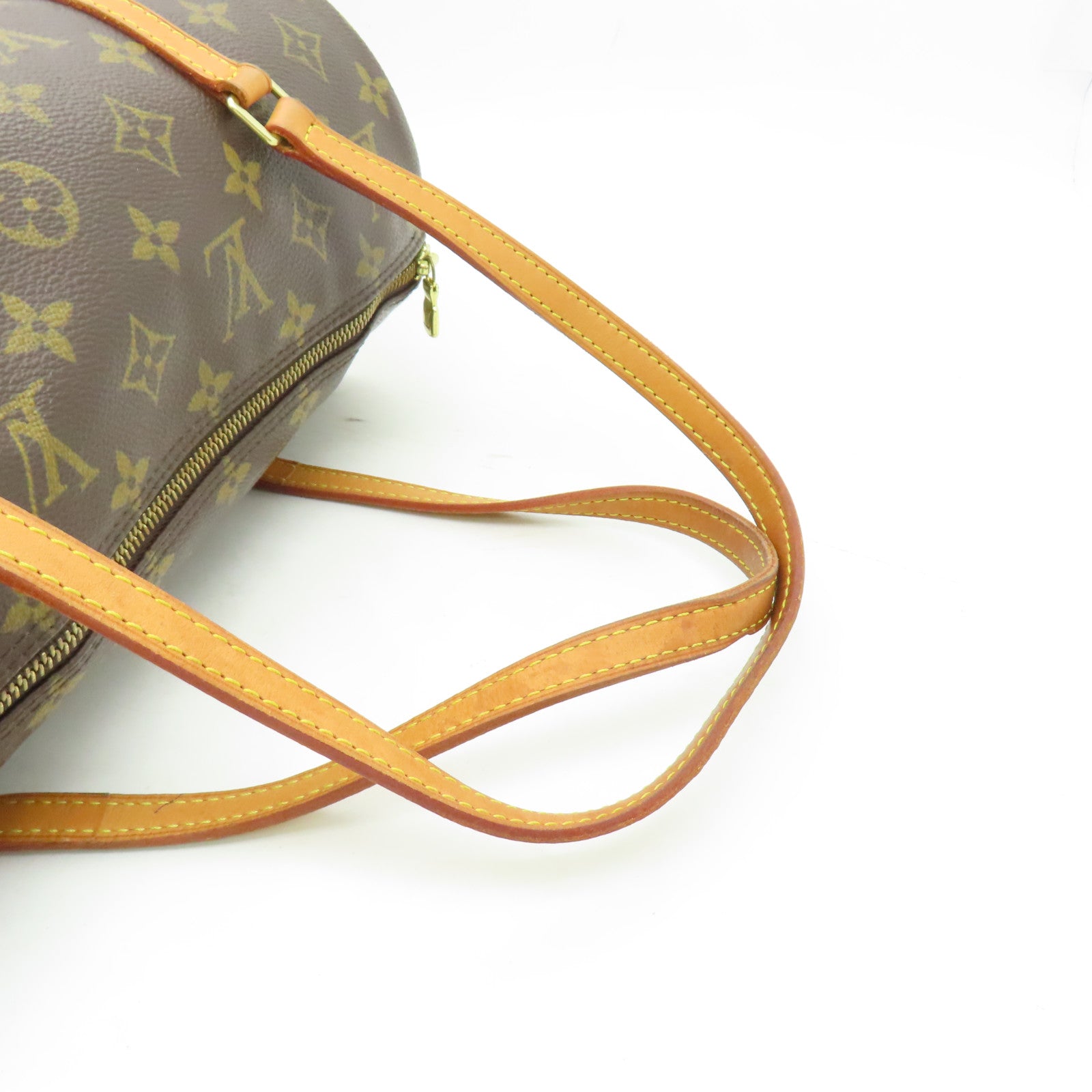 LOUIS VUITTON 【激減優惠】Monogram Papillon GM金扣肩背袋啡色