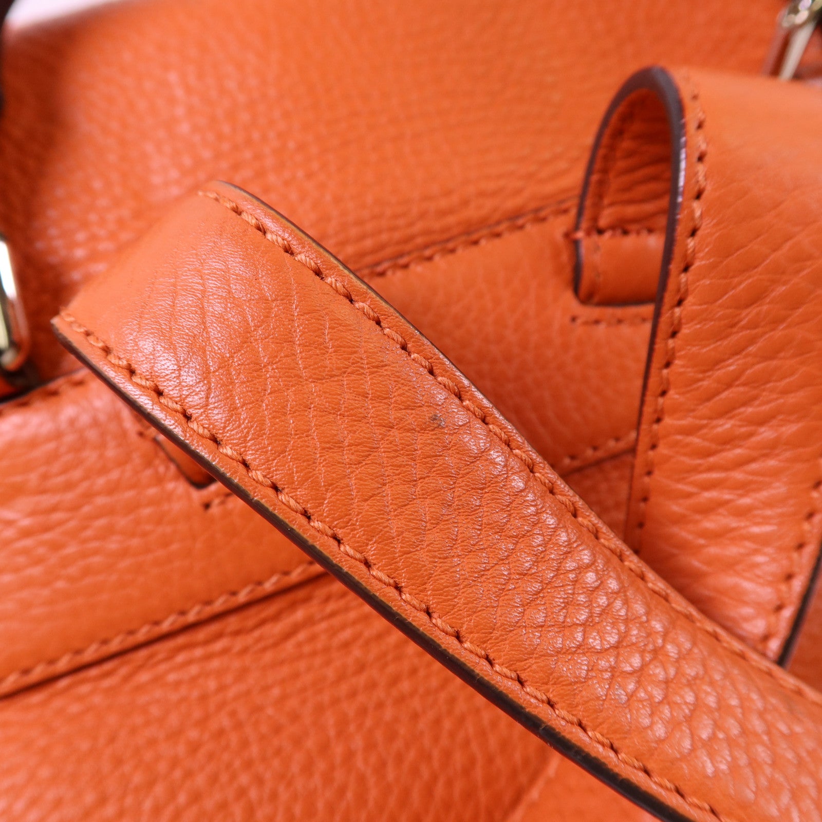 GUCCI 牛皮皮革Backpack銀扣背包