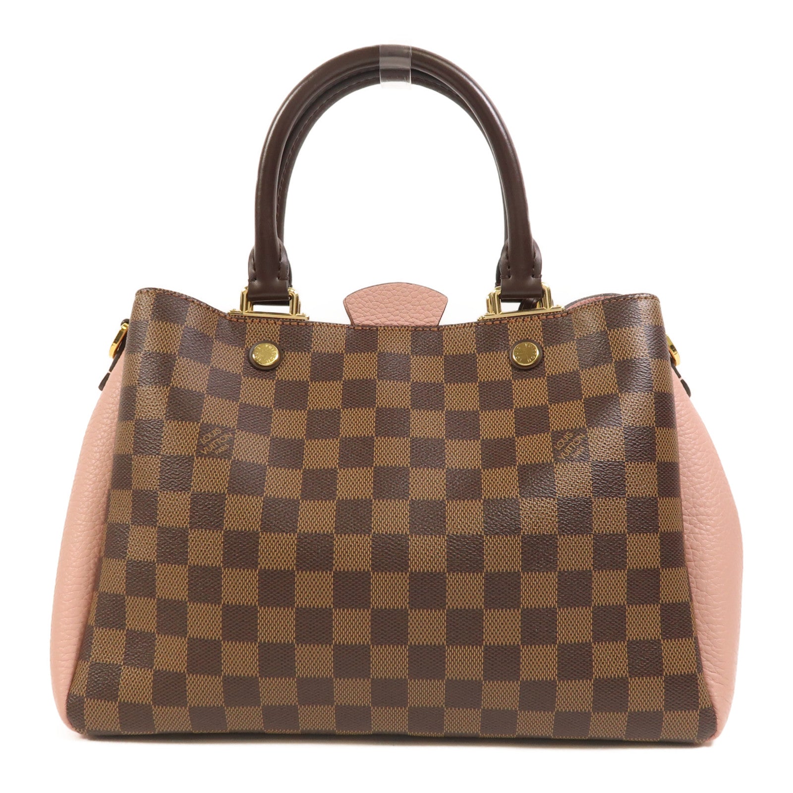 LOUIS VUITTON Damier Brittany金扣手挽肩背兩用袋