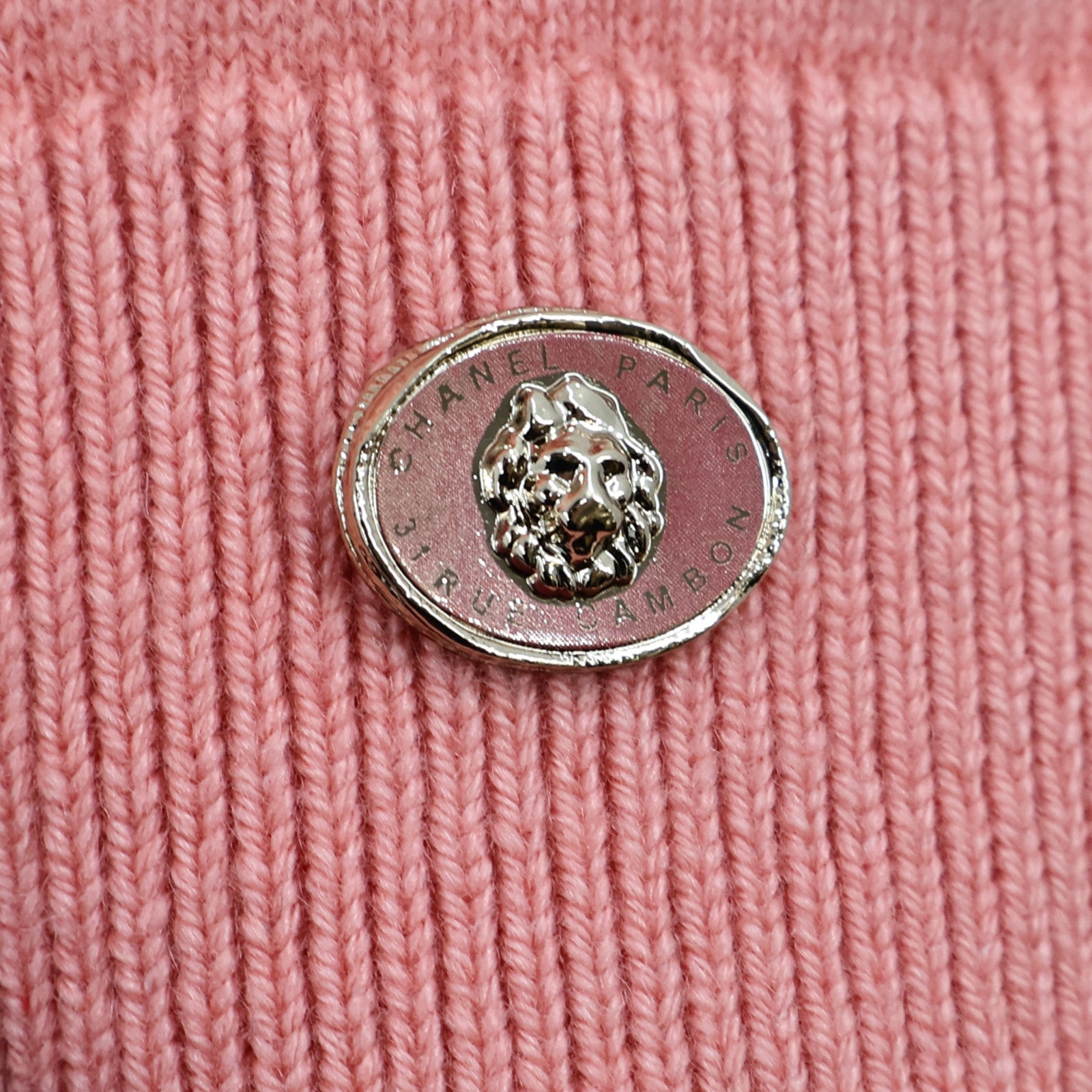 CHANEL Cashmere/Polyamide Coco Daisy Knitted Sweater針織