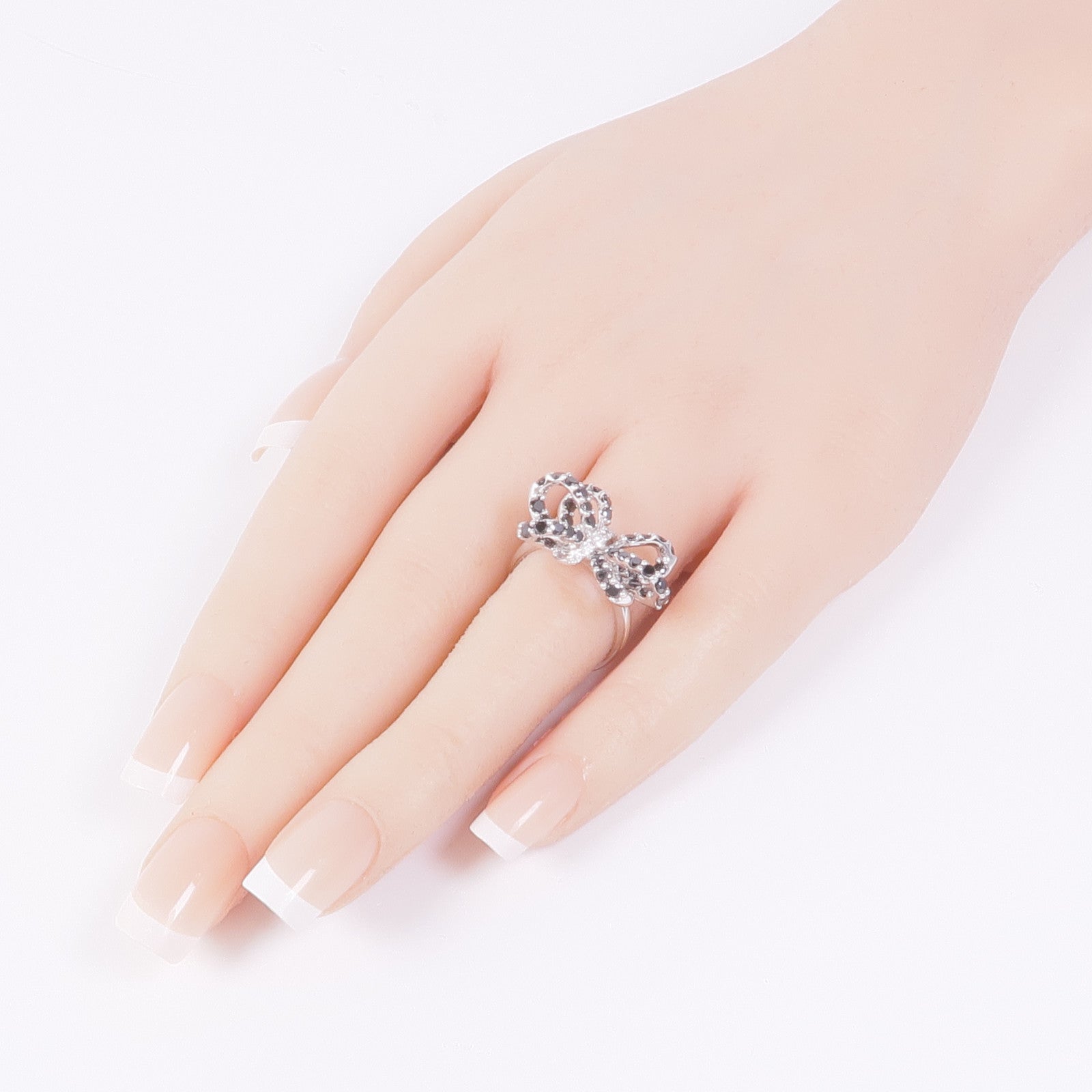 JEWELRY 18K白金Diamond Ring鑽石戒指US#6.75