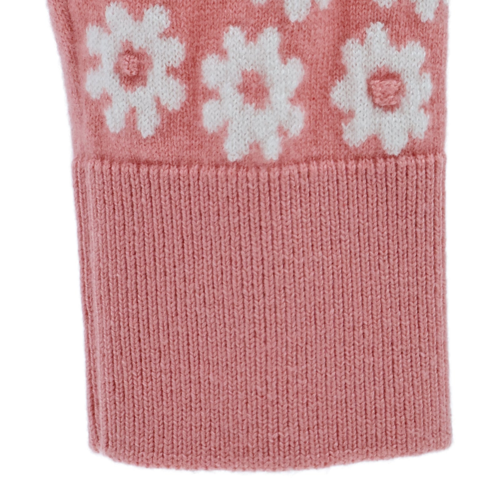 CHANEL Cashmere/Polyamide Coco Daisy Knitted Sweater針織