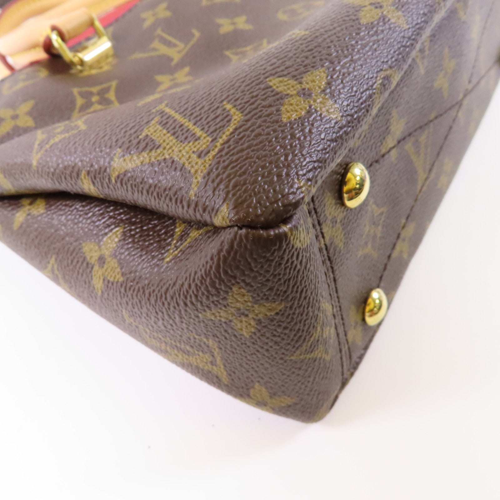 LOUIS VUITTON Monogram Pallas BB金扣手挽肩背兩用袋