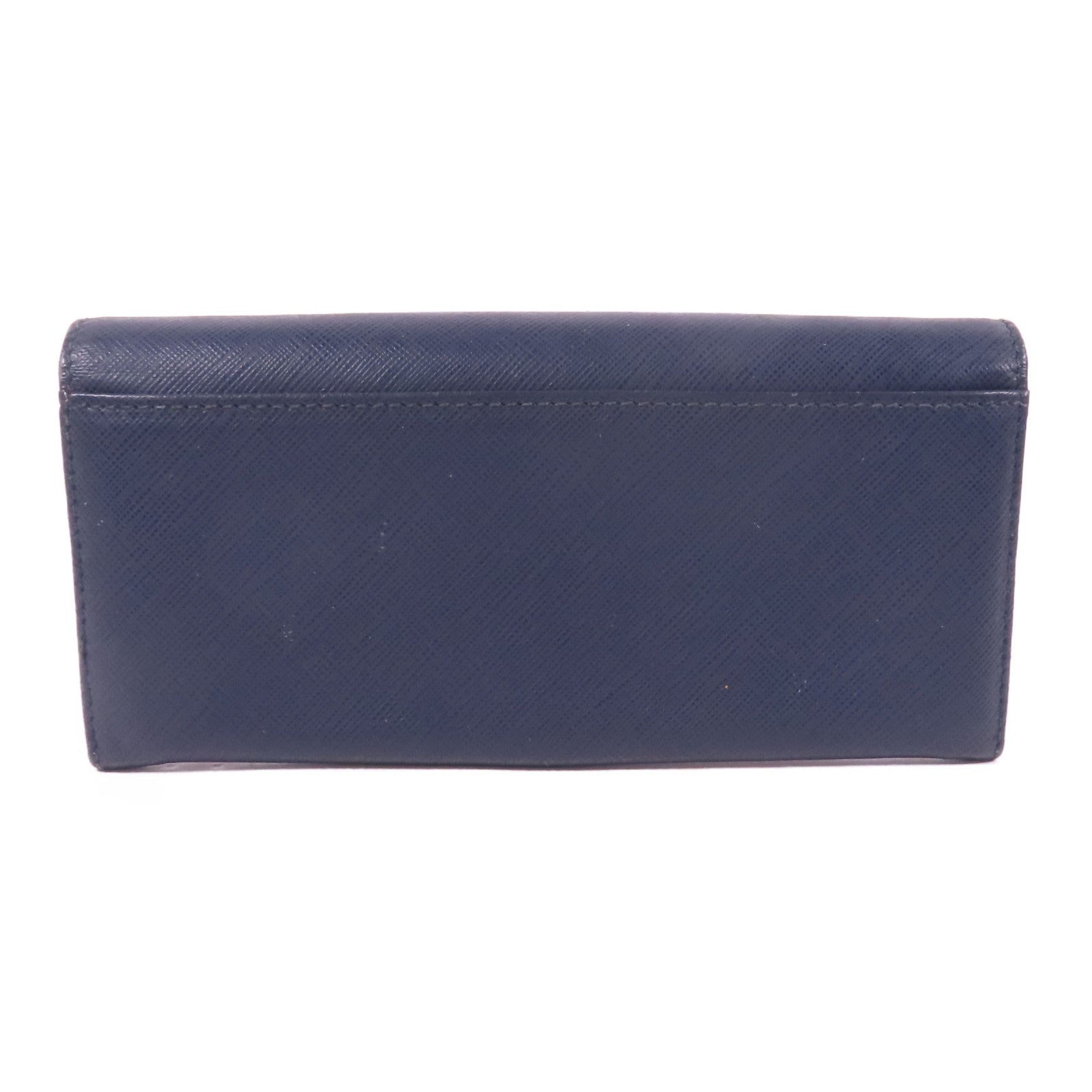 Salvatore Ferragamo 【激減優惠】牛皮皮革Long Bifold Wallet金扣長錢包