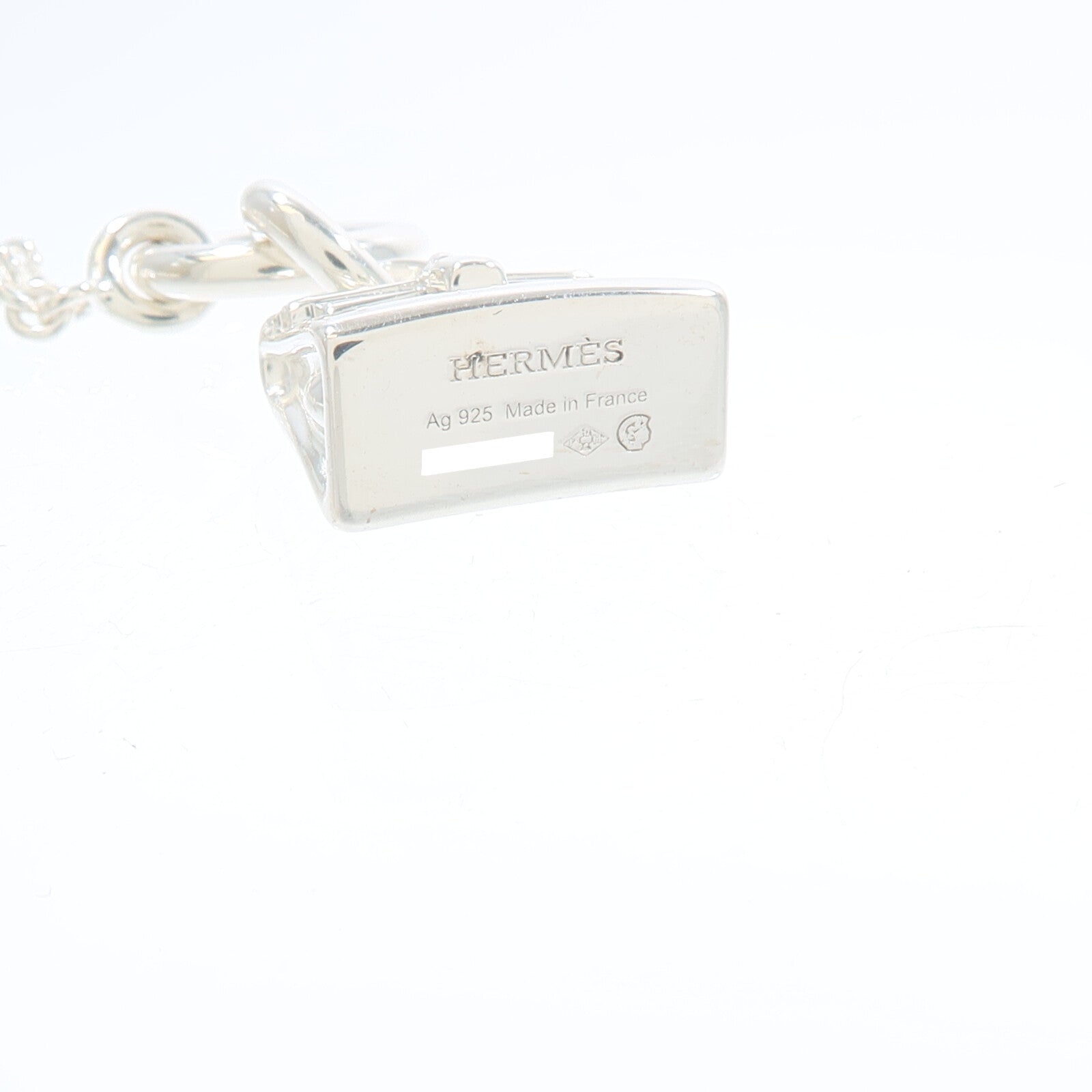 HERMES 925純銀Amuletter Kelly Pendant項鍊