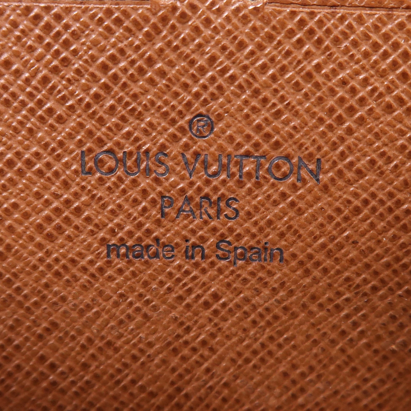 LOUIS VUITTON Monogram Zipper Long Wallet金扣長錢包