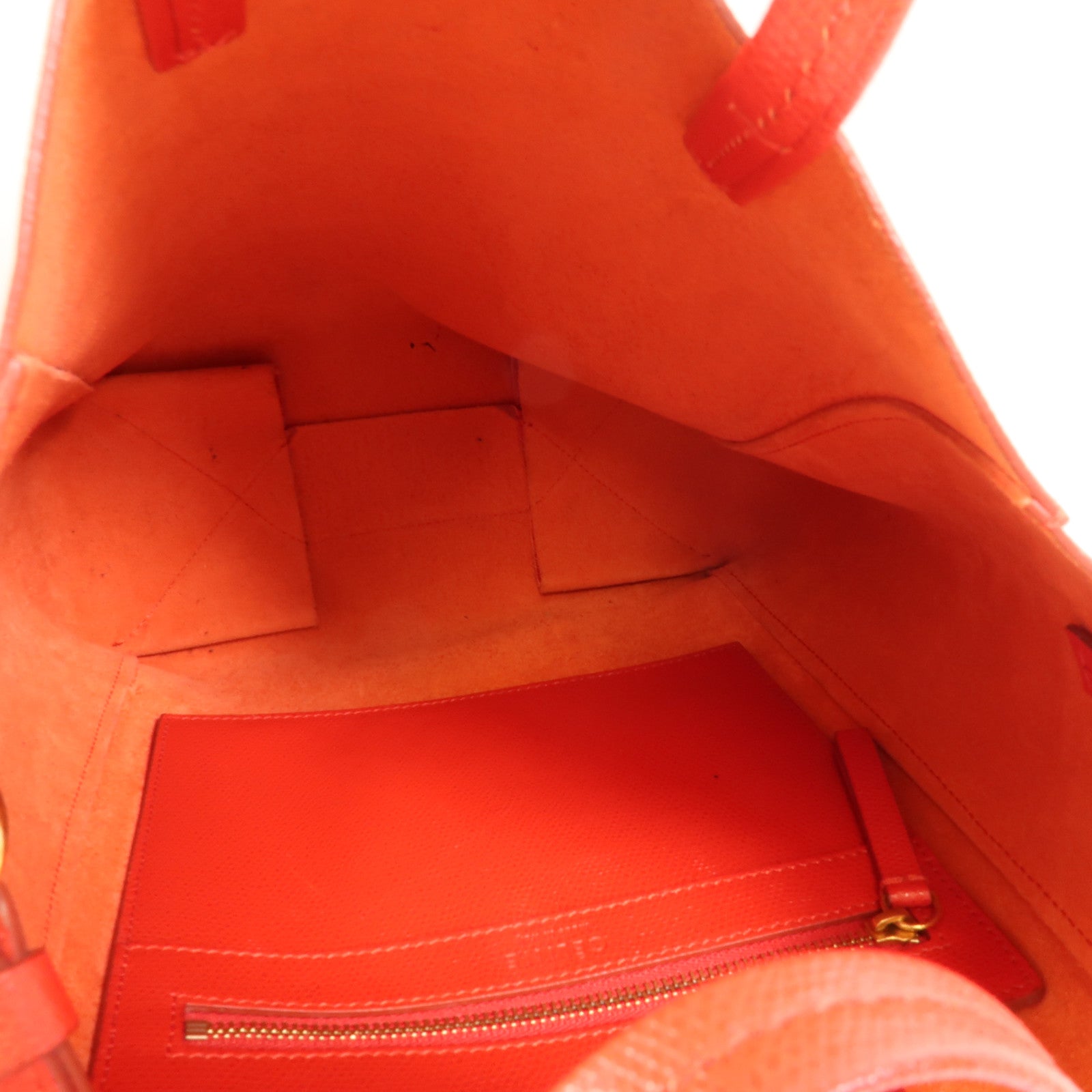CELINE 牛皮皮革Cabas手挽肩背兩用袋