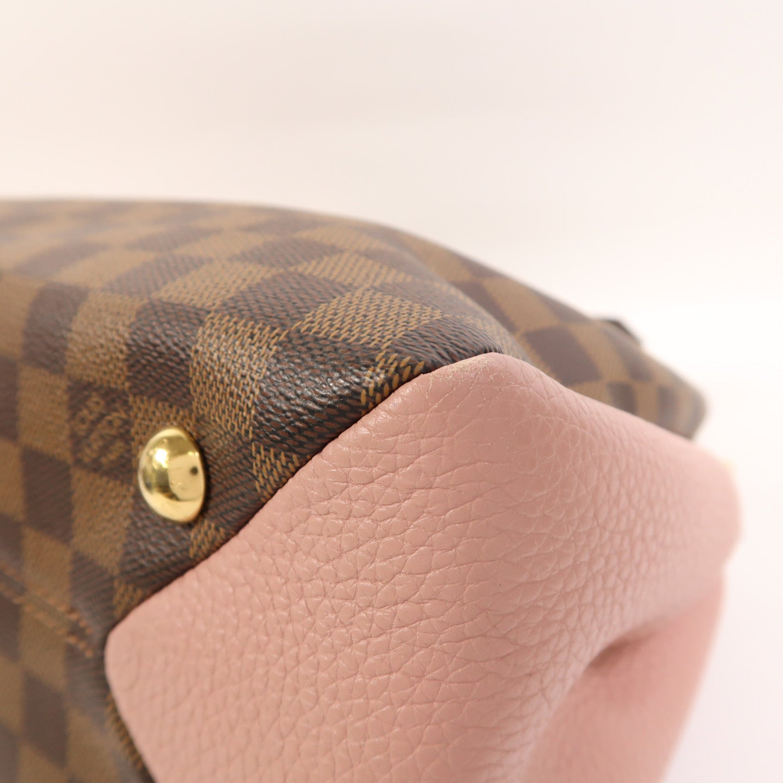 LOUIS VUITTON Damier Brittany金扣手挽肩背兩用袋