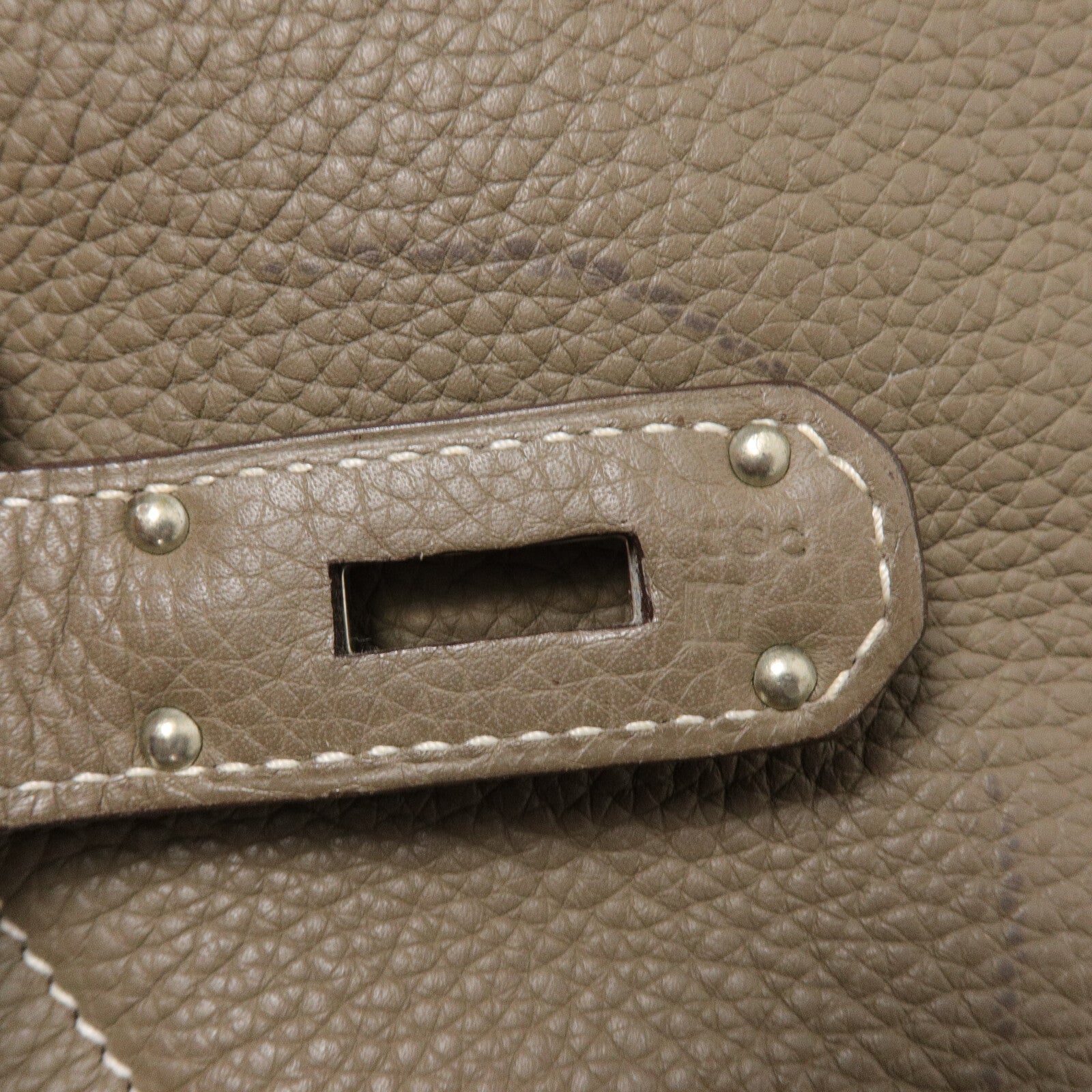 HERMES Togo皮革Birkin 40手挽袋Etoupe