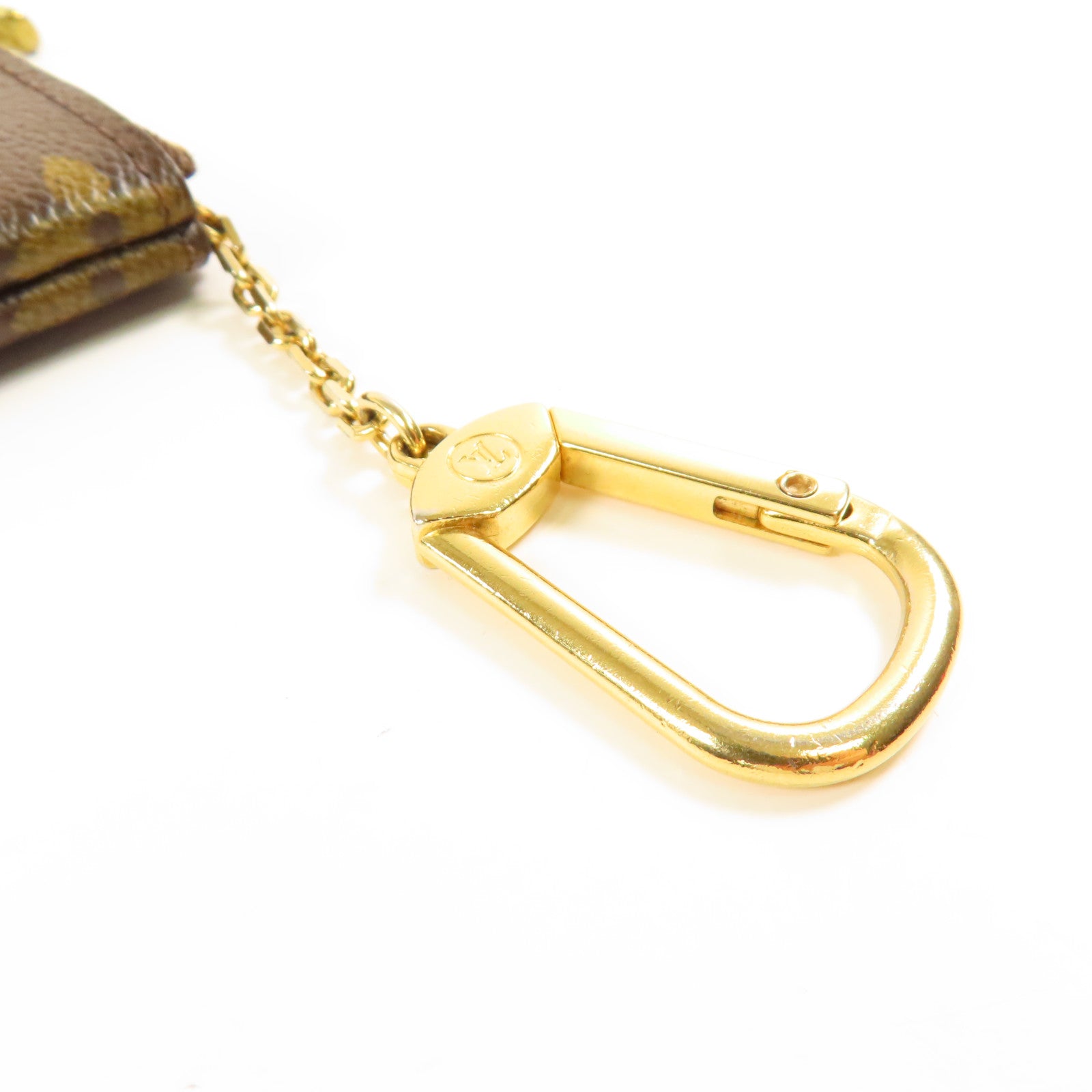 LOUIS VUITTON Monogram Key Pouch金扣鎖匙包