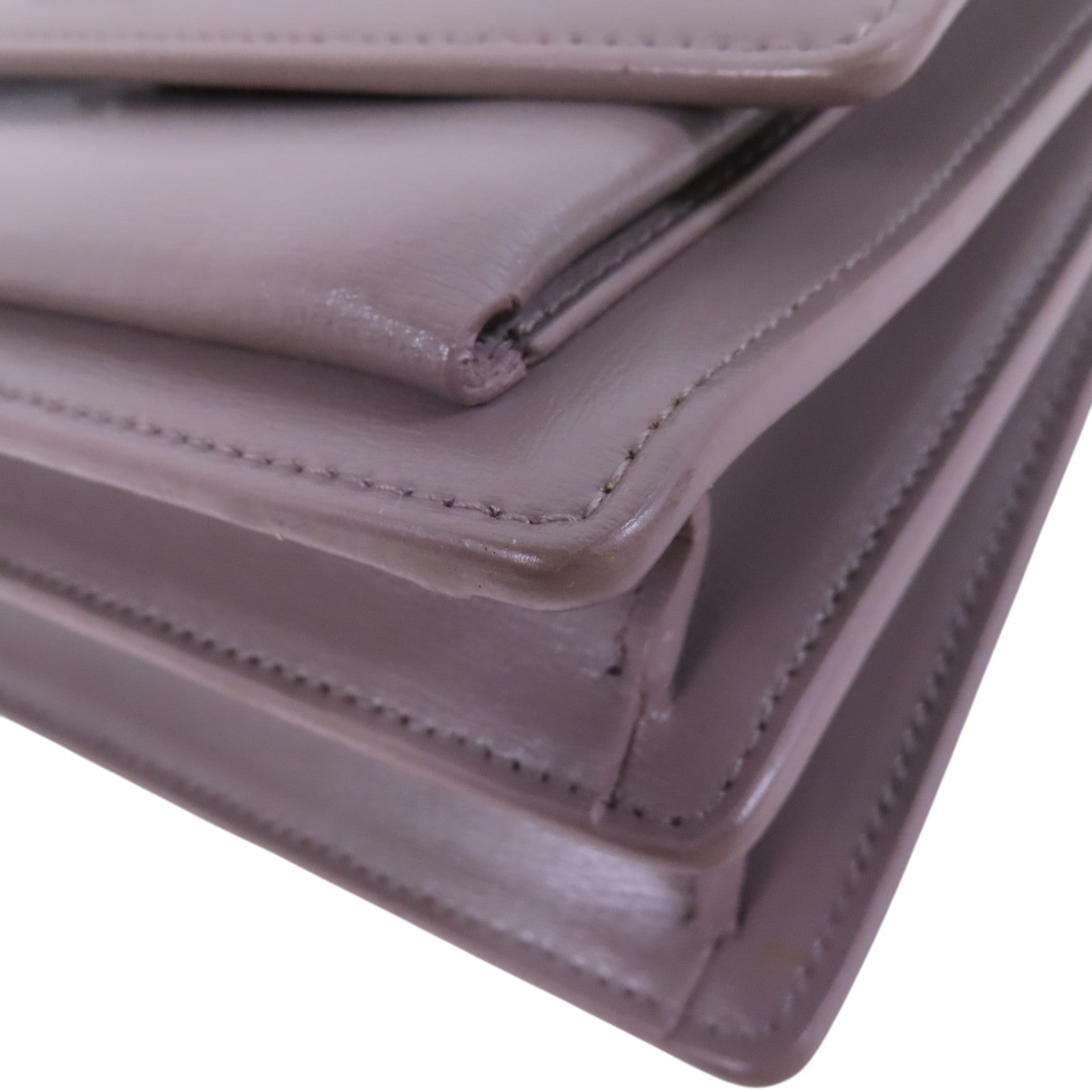 YVES SAINT LAURENT 牛皮皮革Sunset Medium銀扣鏈帶肩背袋