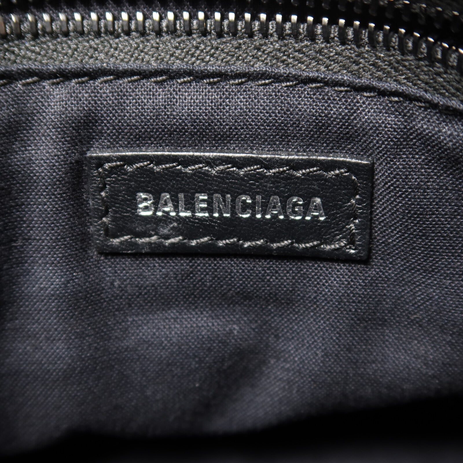 BALENCIAGA 牛皮皮革Mini City手挽肩背兩用袋