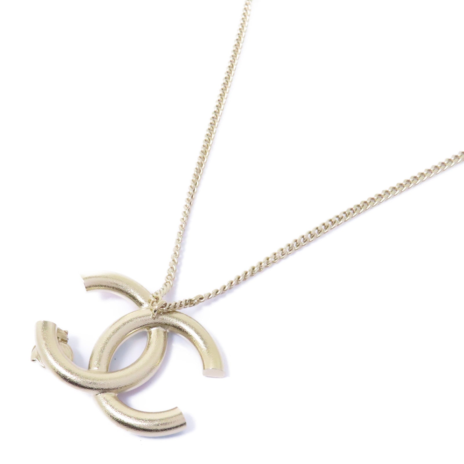 CHANEL 【激減優惠】金屬Necklace項鍊金色/綠色/紅色