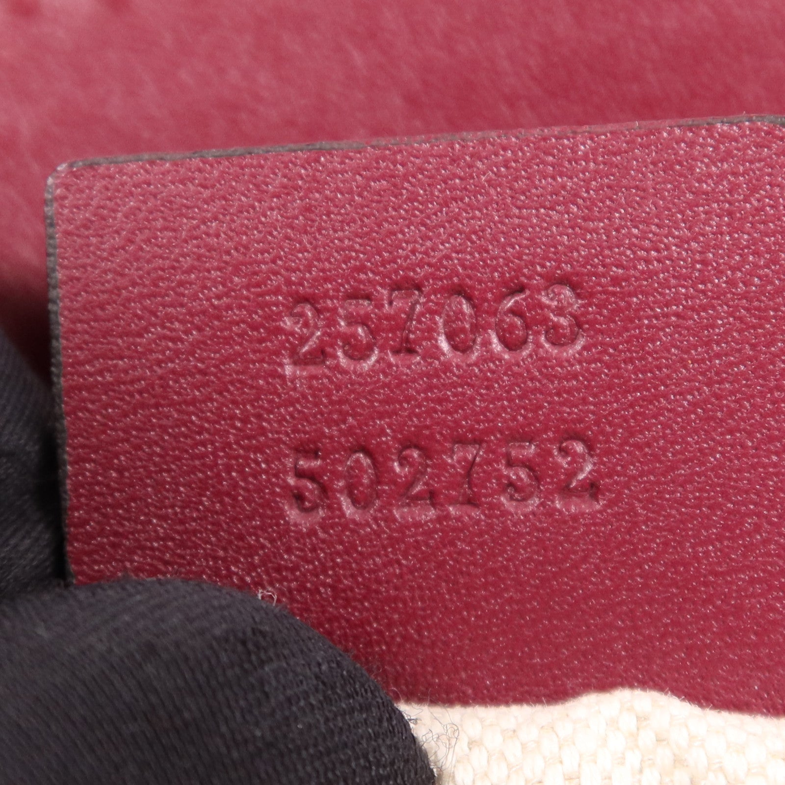 GUCCI 帆布Shoulder Bag金扣手挽袋