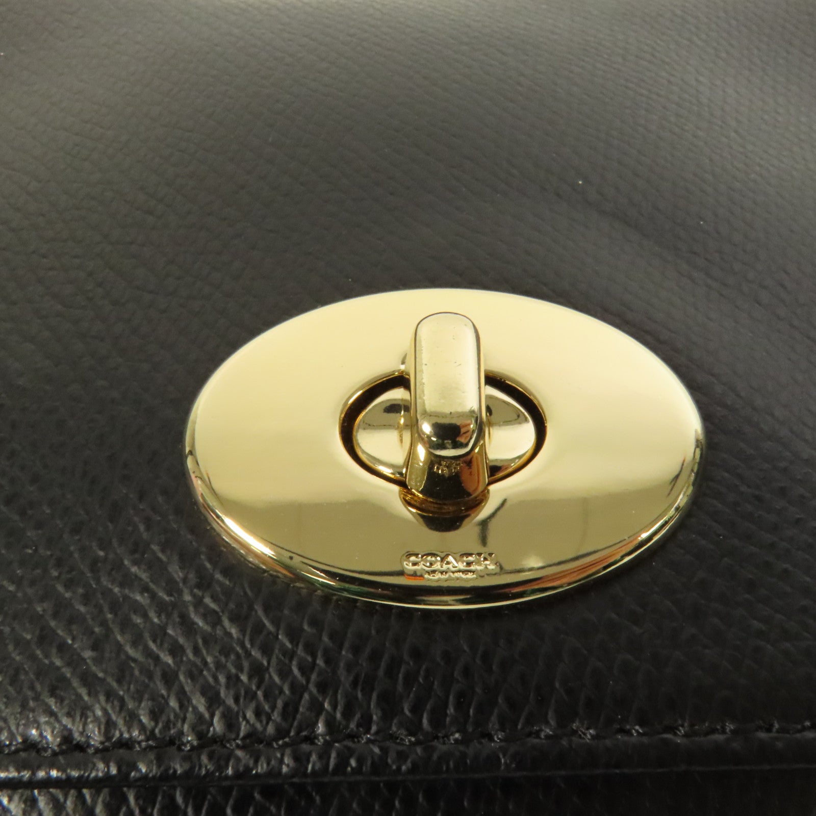 COACH 牛皮皮革Mini Ruby金扣手挽肩背兩用袋
