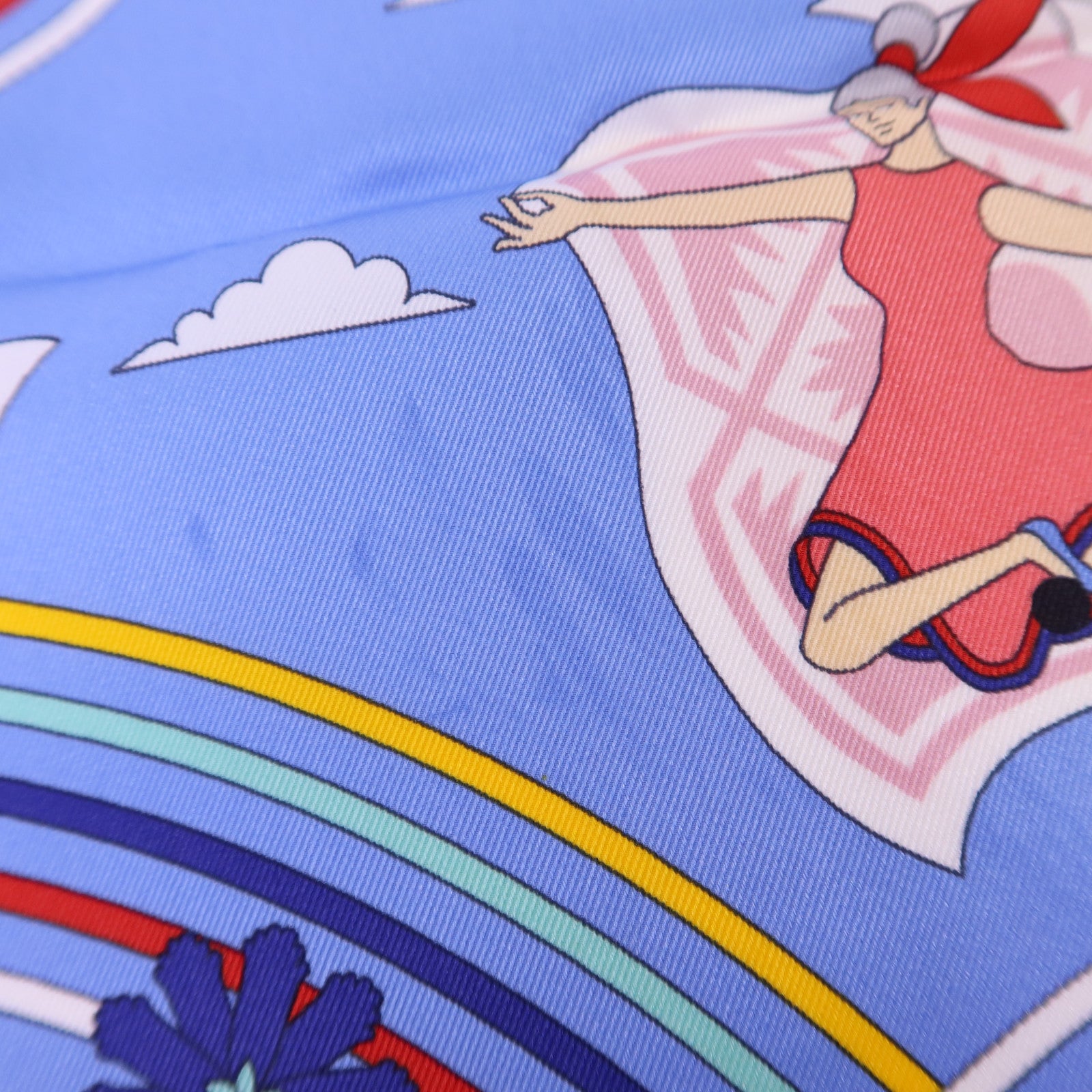 HERMES 絲質Scarf 65x65絲巾