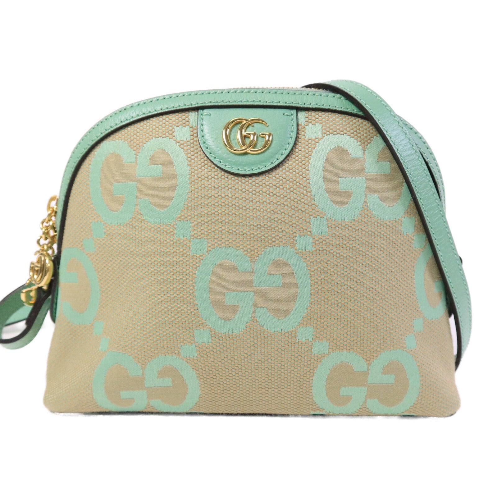 GUCCI 塗層帆布Ophidia Jumbo GG Small Shoulder Bag肩背袋