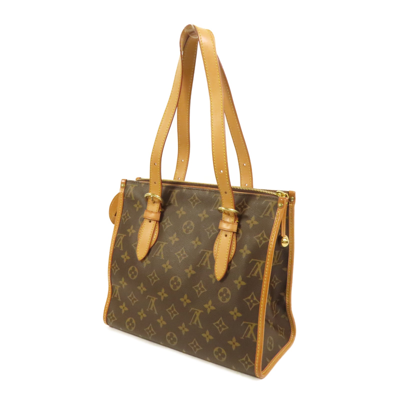LOUIS VUITTON Monogram Popincourt Haut金扣肩背袋