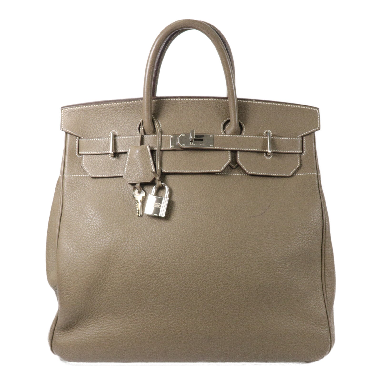 HERMES Togo皮革Birkin 40手挽袋Etoupe