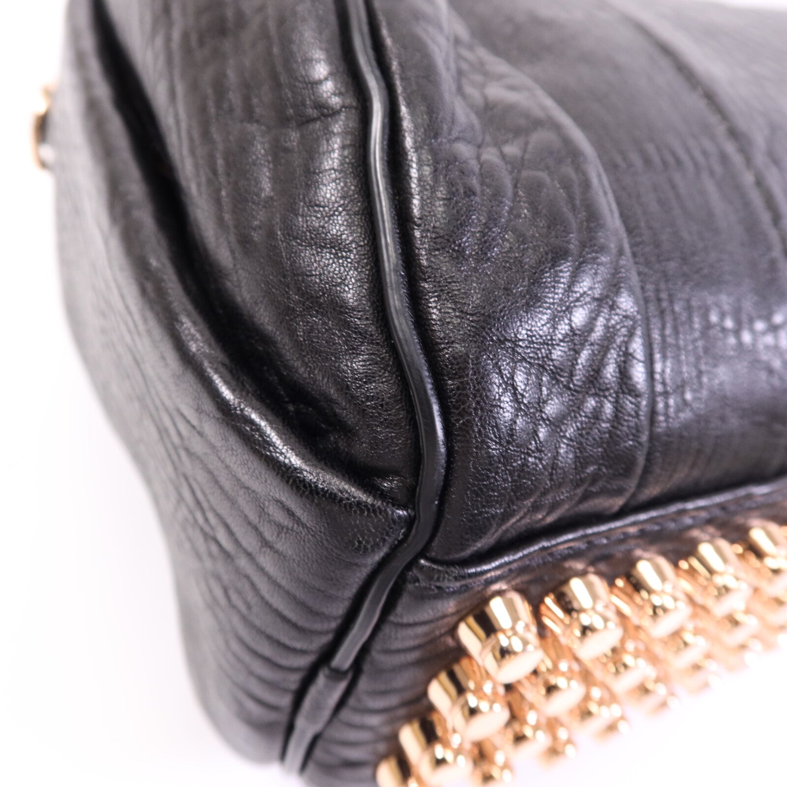 alexanderwang 牛皮皮革2 Way Shoulder Bag金扣手挽肩背兩用袋