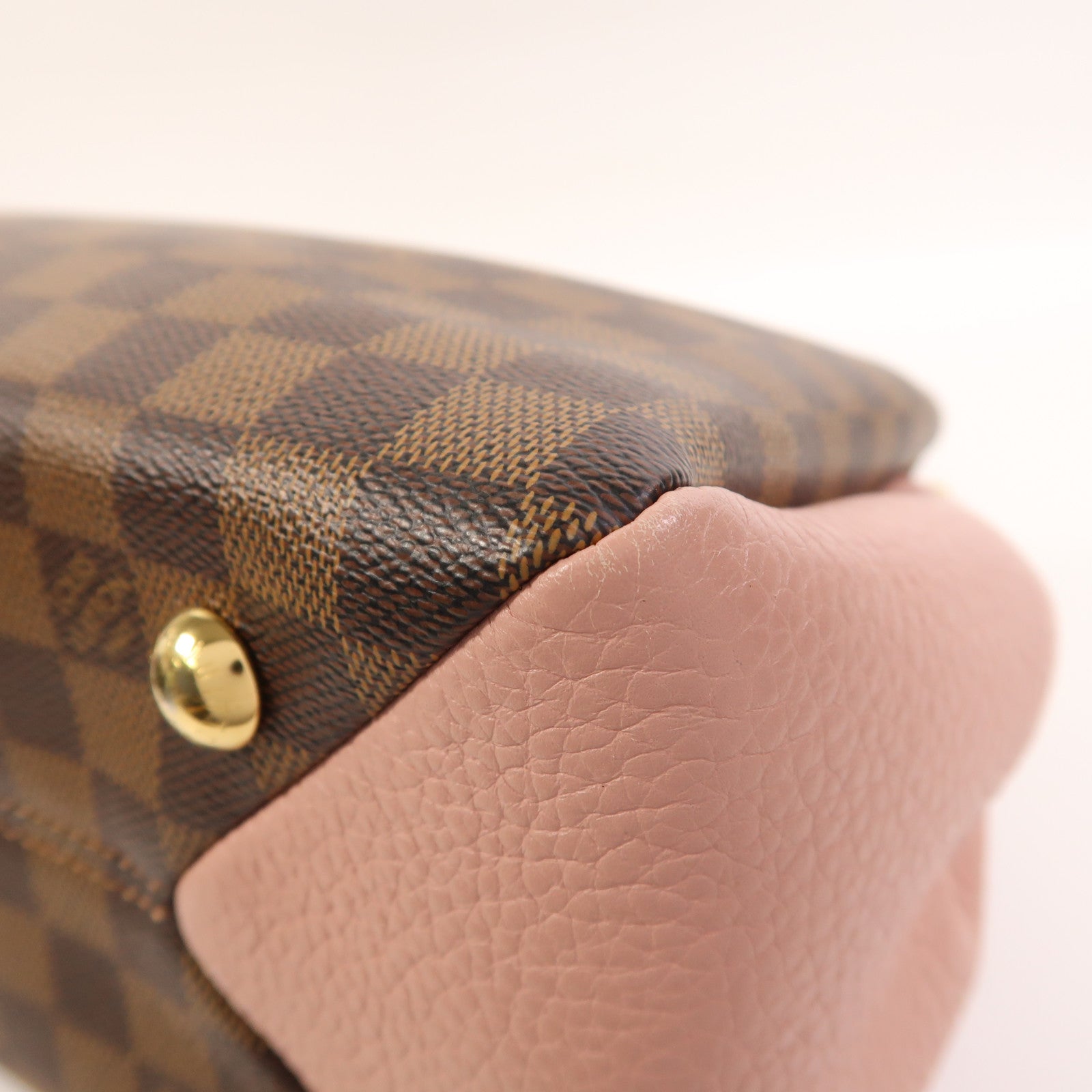 LOUIS VUITTON Damier Brittany金扣手挽肩背兩用袋