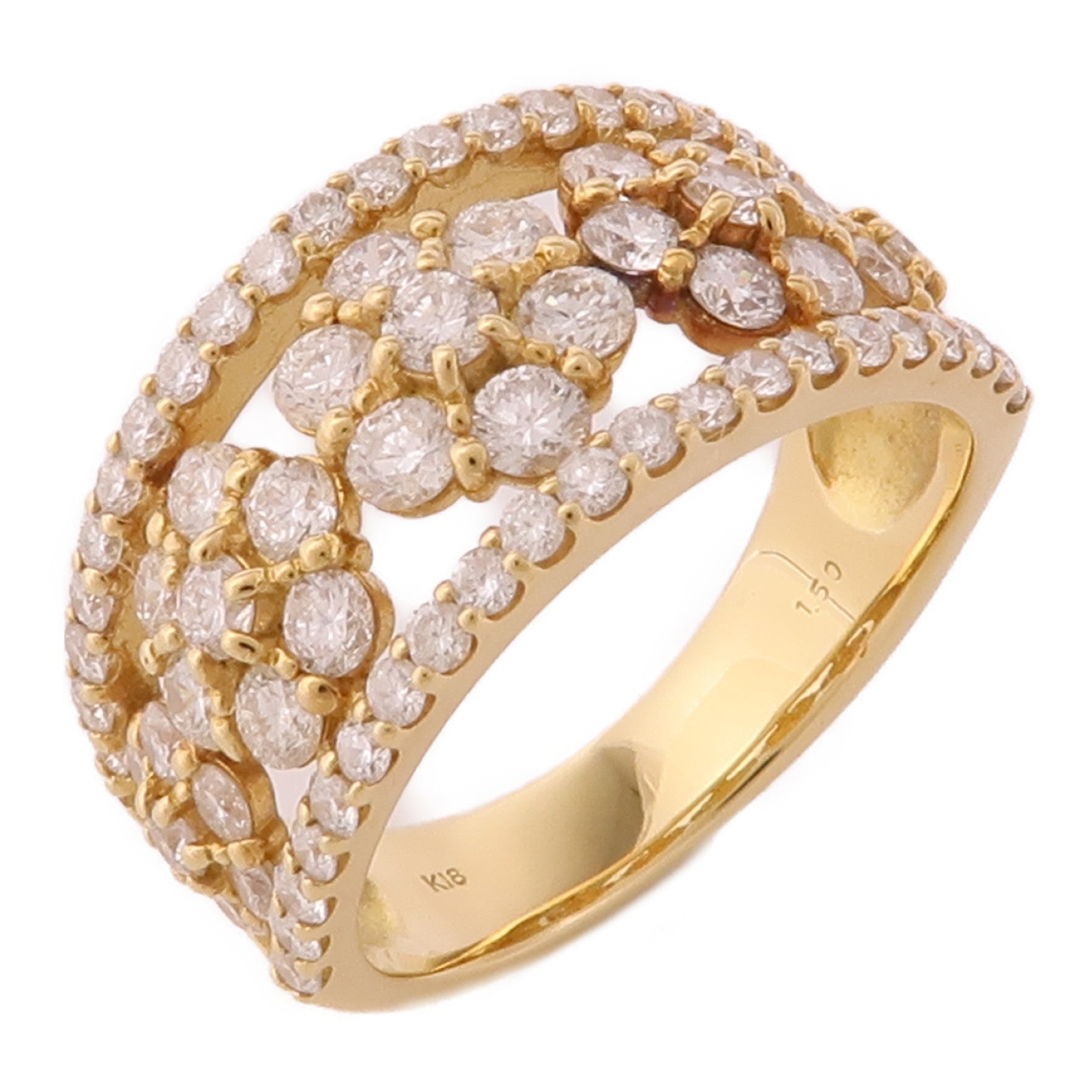 JEWELRY 【激減優惠】18K黃金Diamond Ring鑽石戒指
