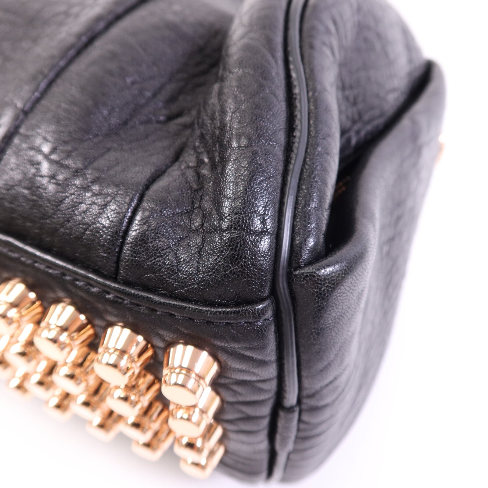 alexanderwang 牛皮皮革2 Way Shoulder Bag金扣手挽肩背兩用袋