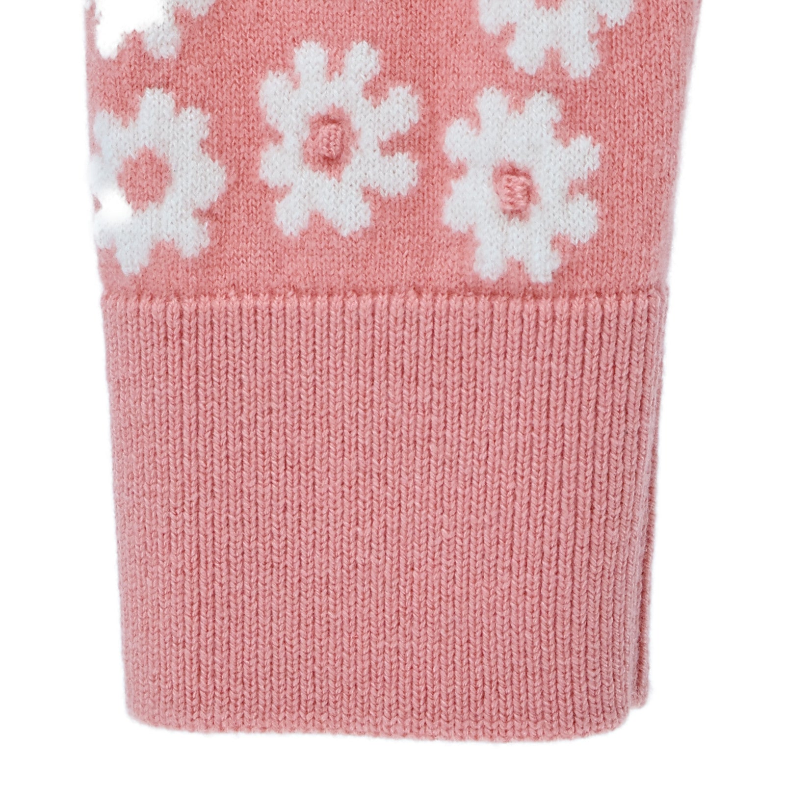 CHANEL Cashmere/Polyamide Coco Daisy Knitted Sweater針織