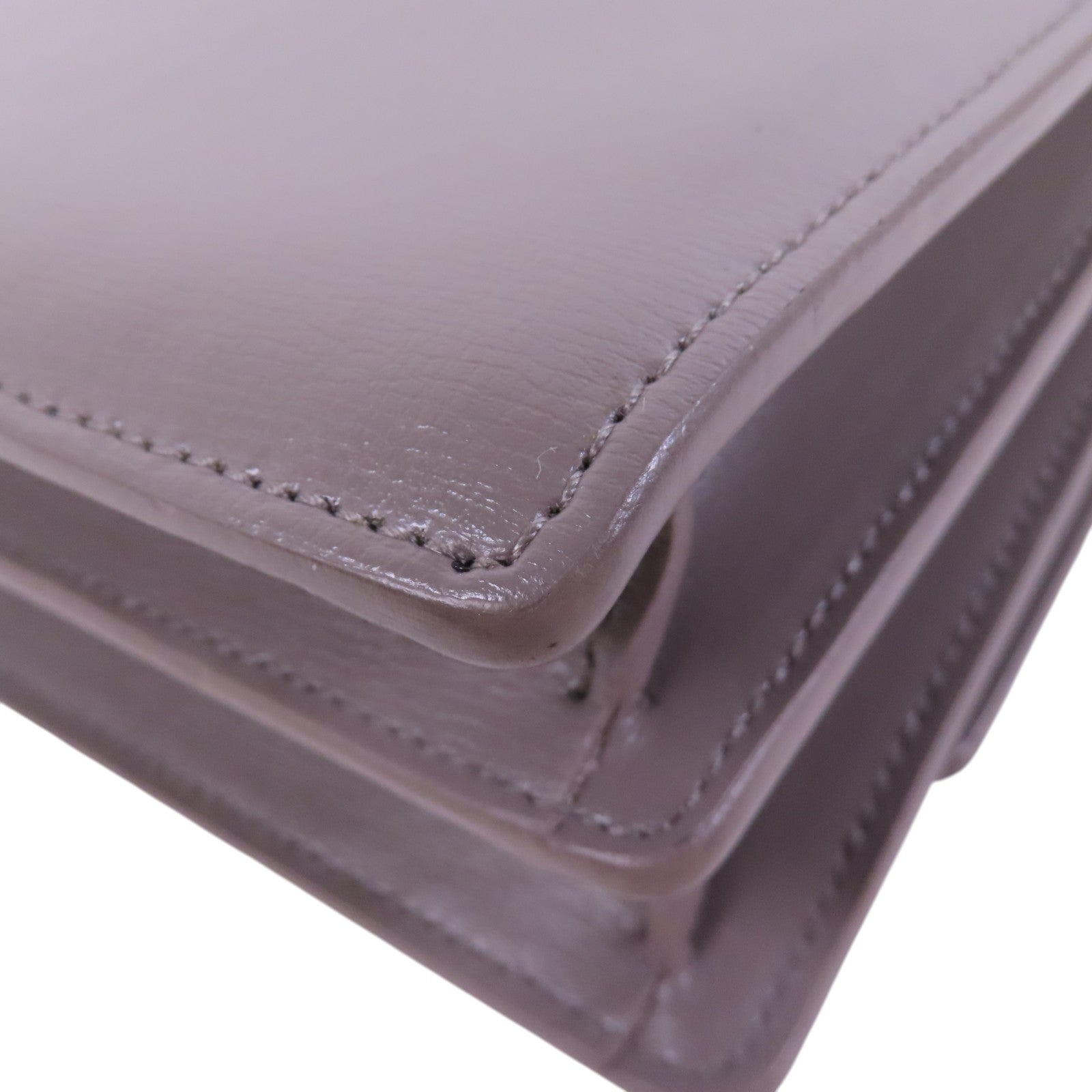 YVES SAINT LAURENT 牛皮皮革Sunset Medium銀扣鏈帶肩背袋