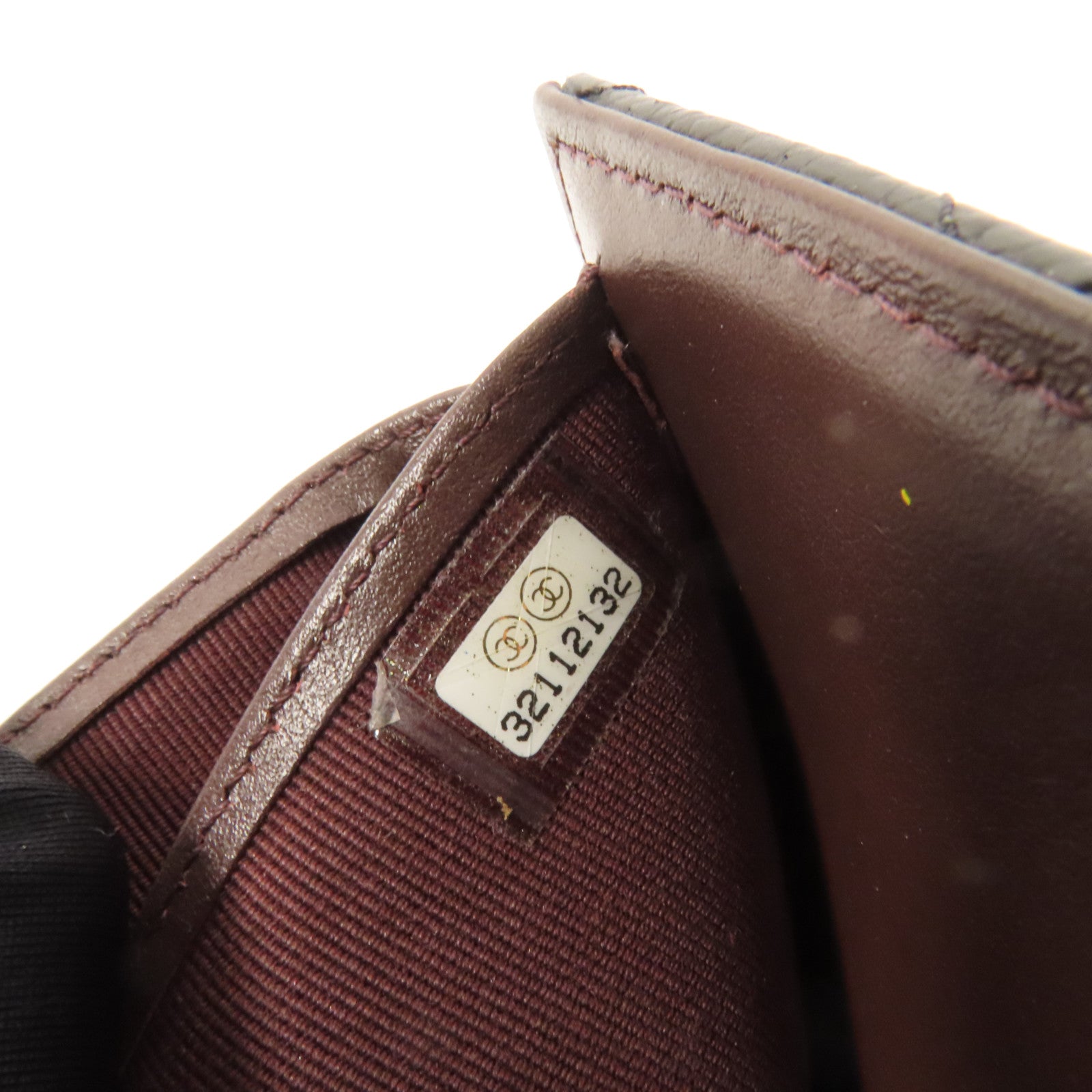 CHANEL 牛皮皮革Wallet金扣銀包