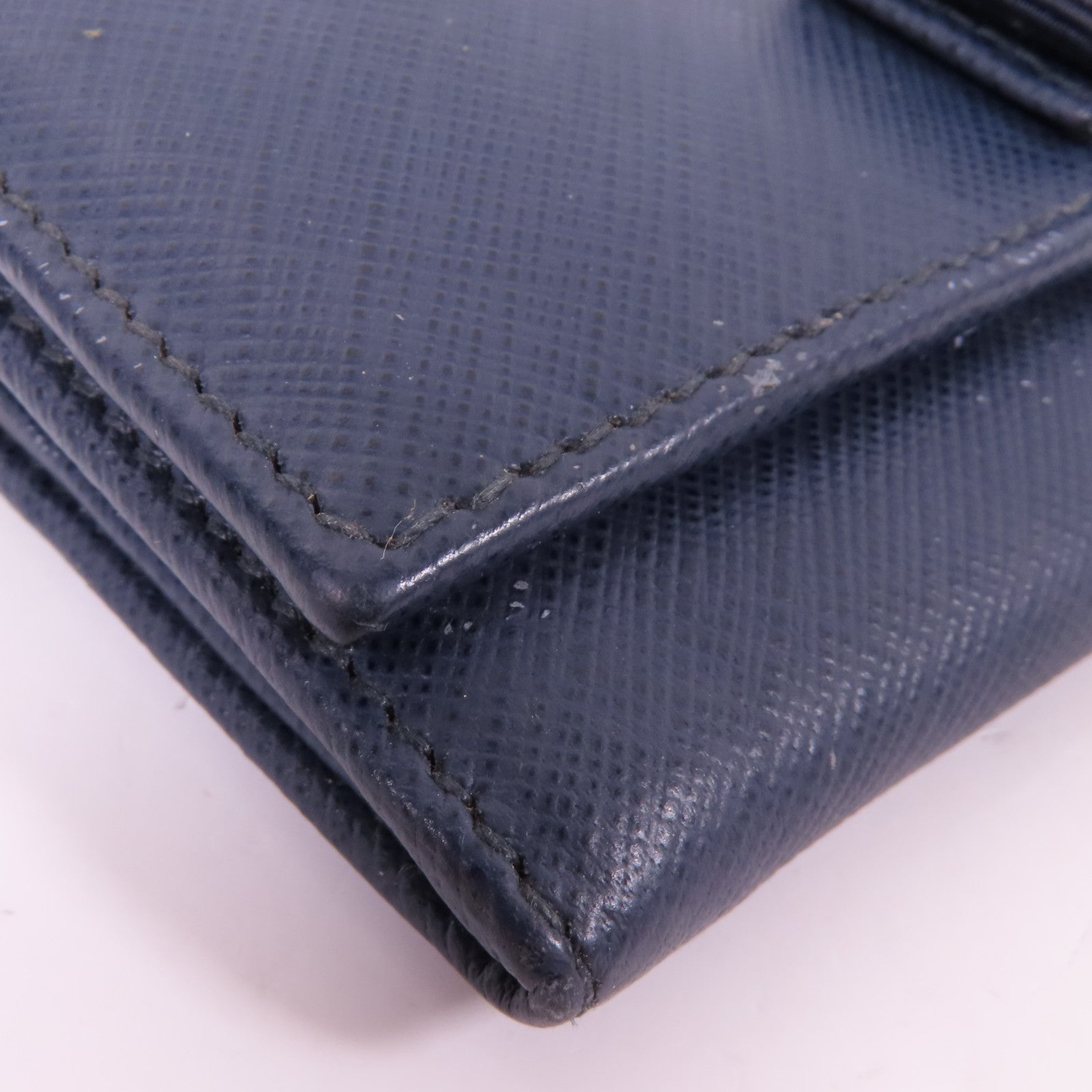 Salvatore Ferragamo 【激減優惠】牛皮皮革Long Bifold Wallet金扣長錢包