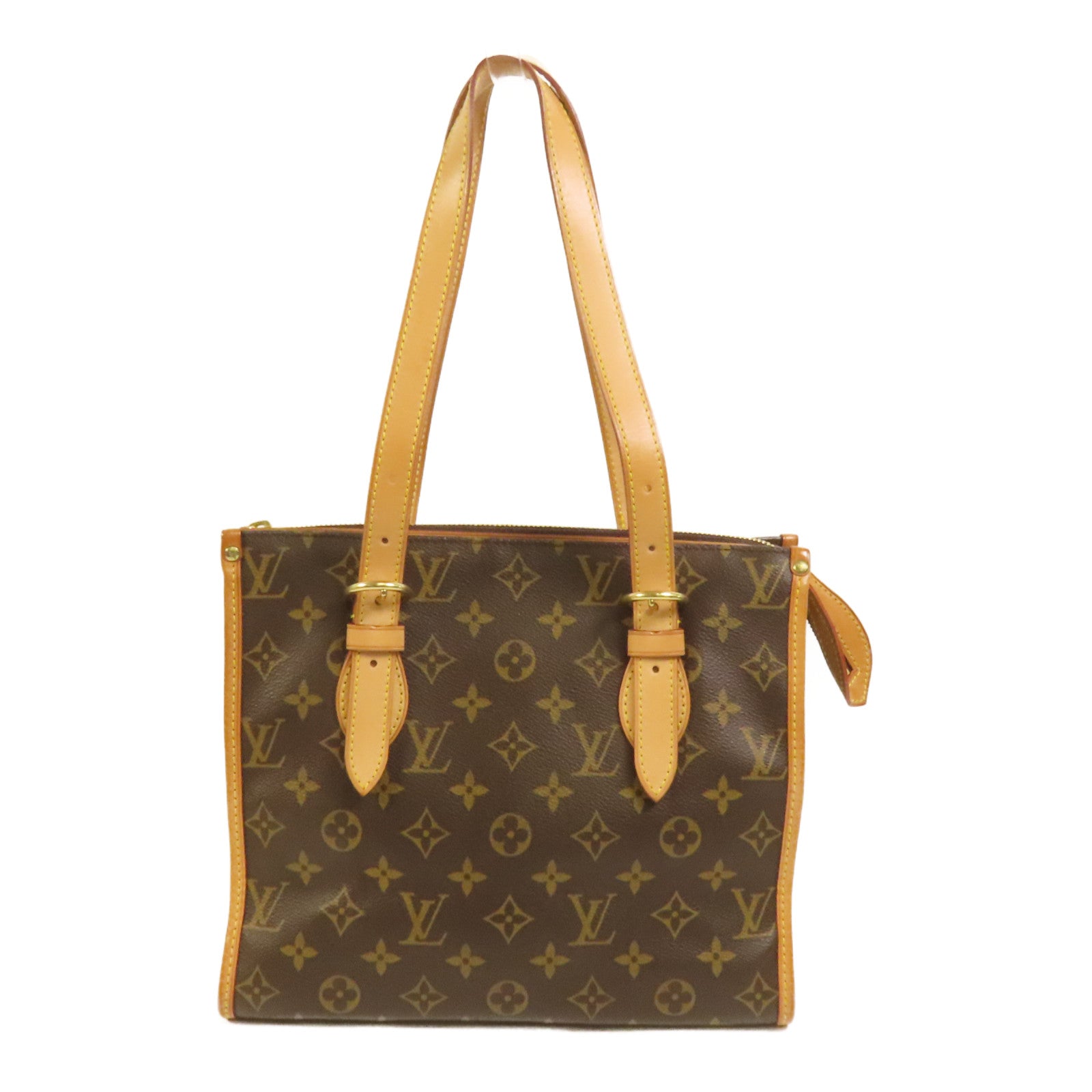 LOUIS VUITTON Monogram Popincourt Haut金扣肩背袋