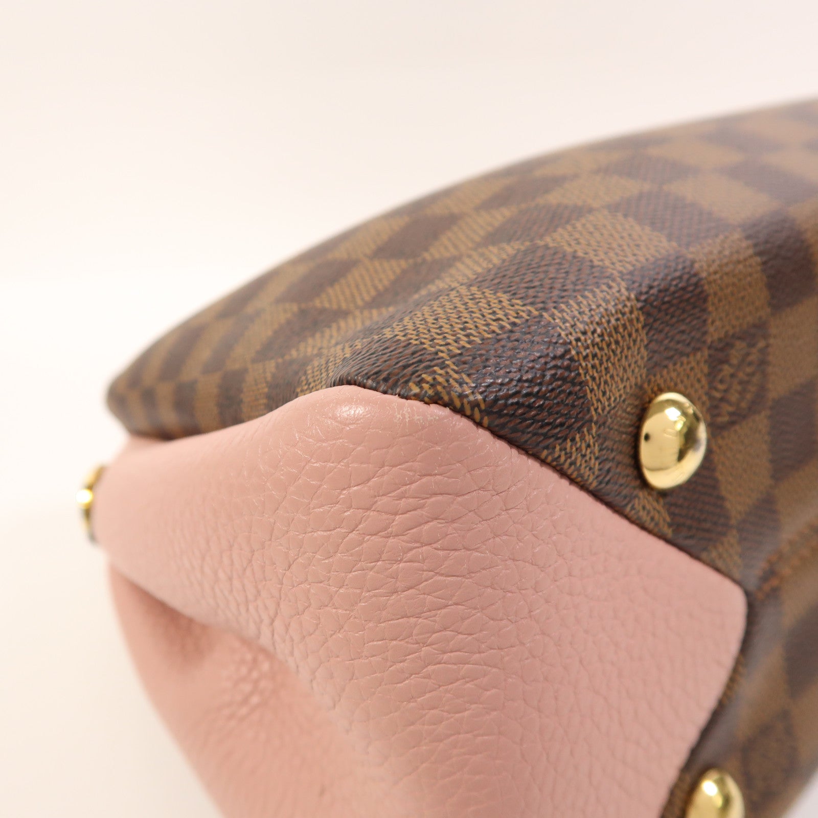 LOUIS VUITTON Damier Brittany金扣手挽肩背兩用袋