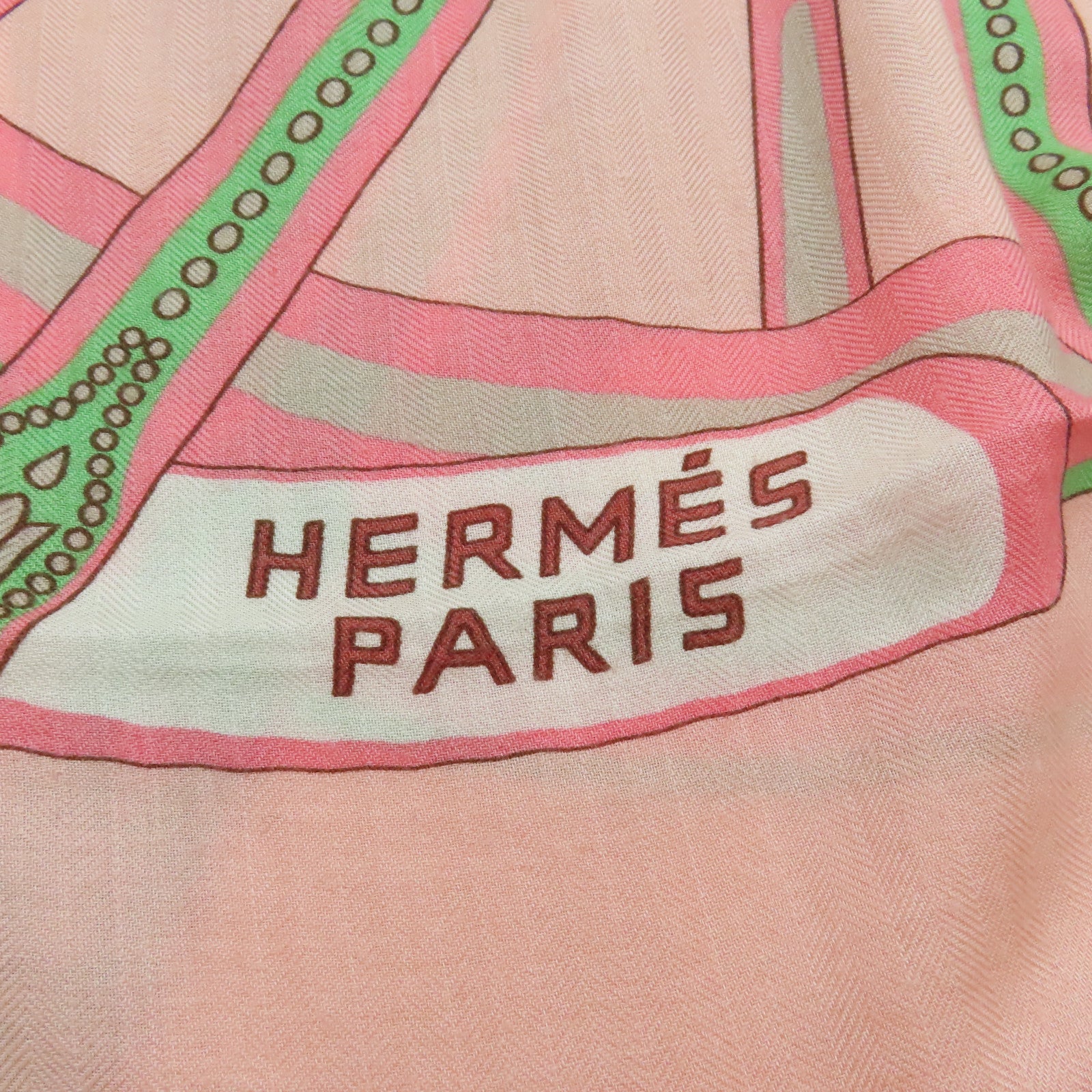 HERMES 【激減優惠】羊絨/絲質Scarf圍巾彩色