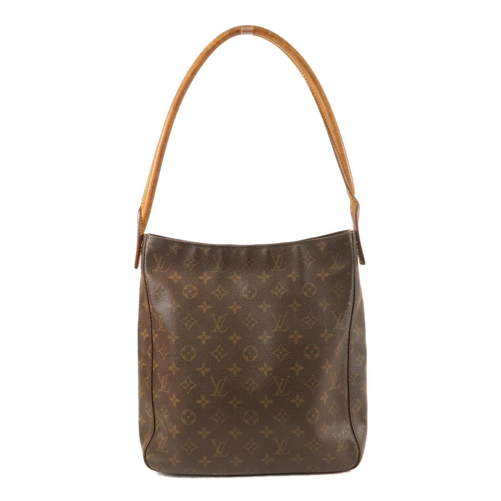 LOUIS VUITTON Monogram Looping GM金扣肩背袋