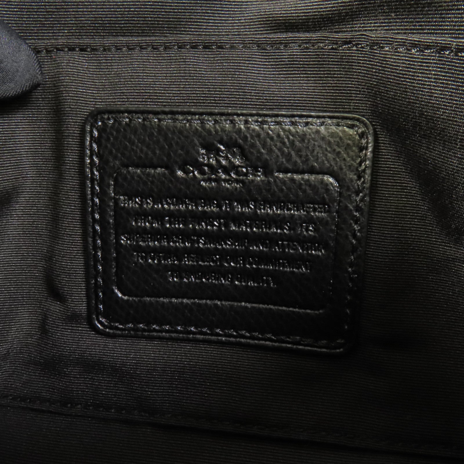 COACH 牛皮皮革Mini Ruby金扣手挽肩背兩用袋