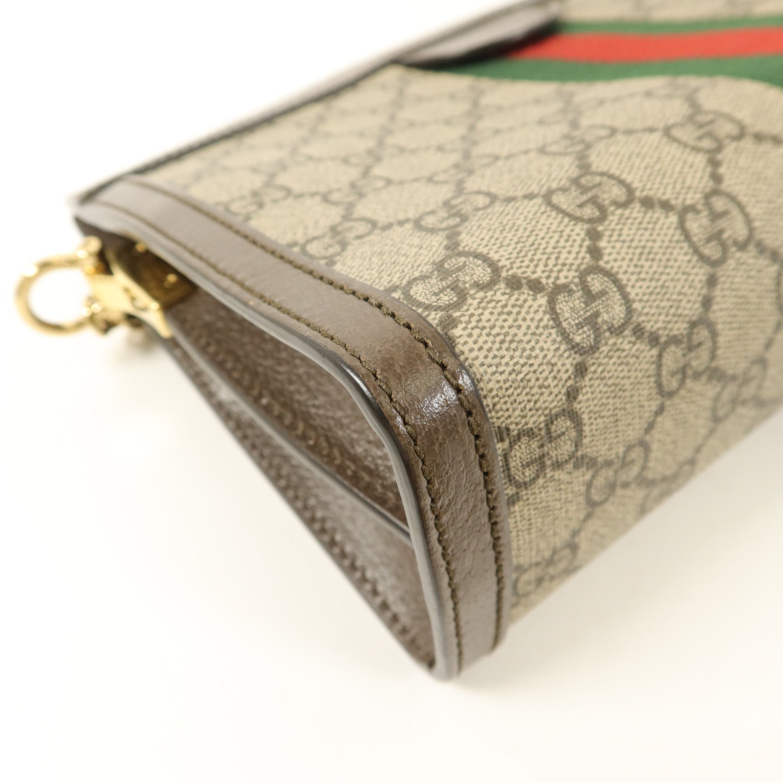 GUCCI 塗層帆布Ophidia GG Small鏈帶肩背袋