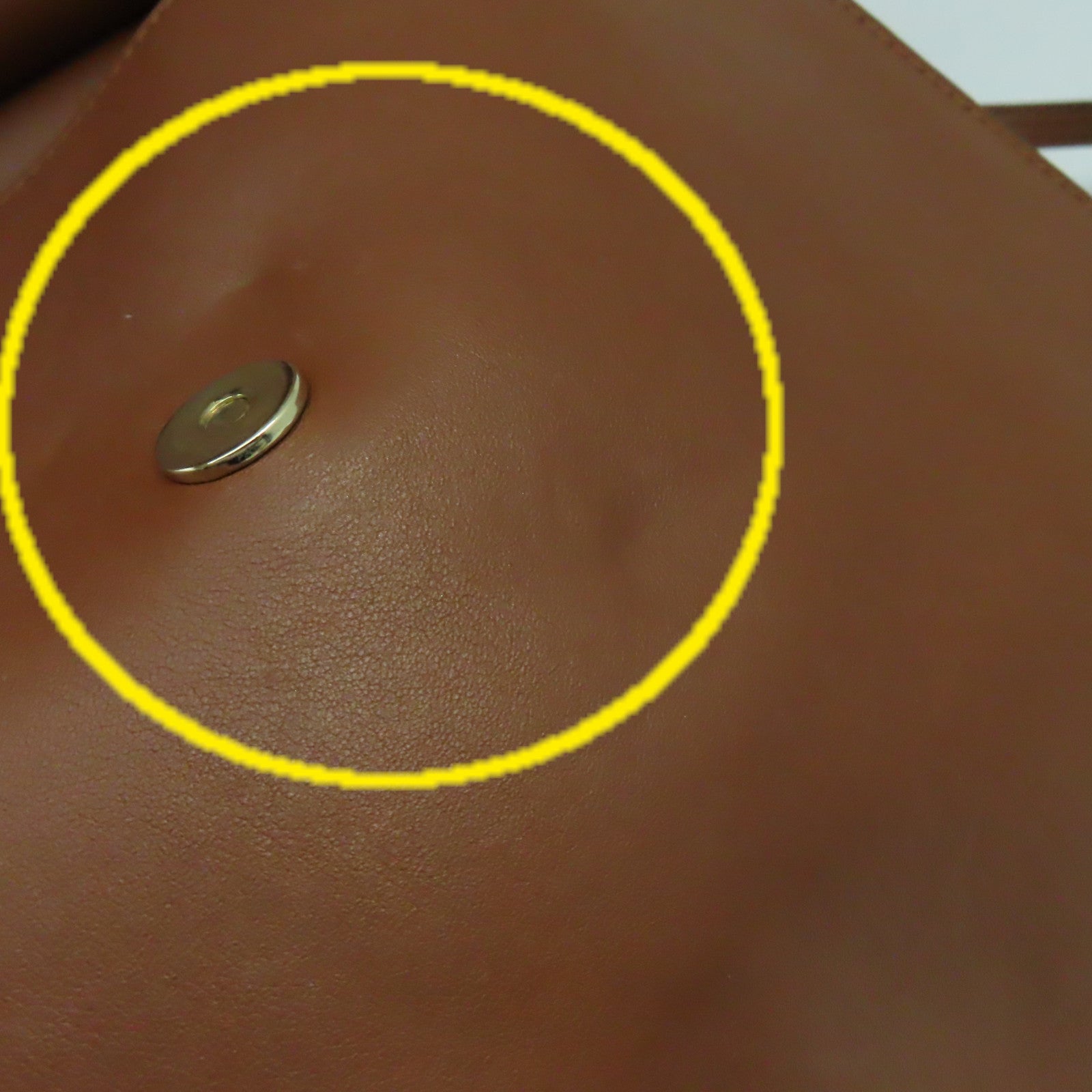 Chloe 【激減優惠】牛皮皮革/麂皮皮革Shoulder Bag肩背袋啡色