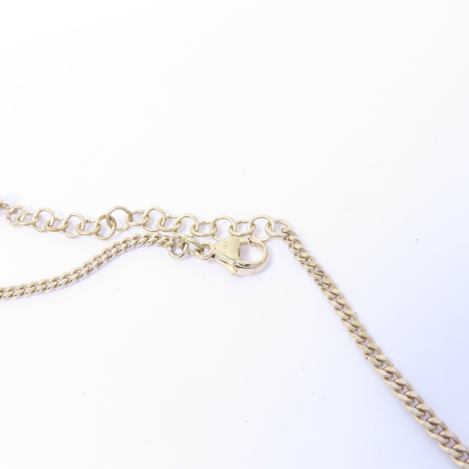 CHANEL 【激減優惠】金屬Necklace項鍊金色/綠色/紅色