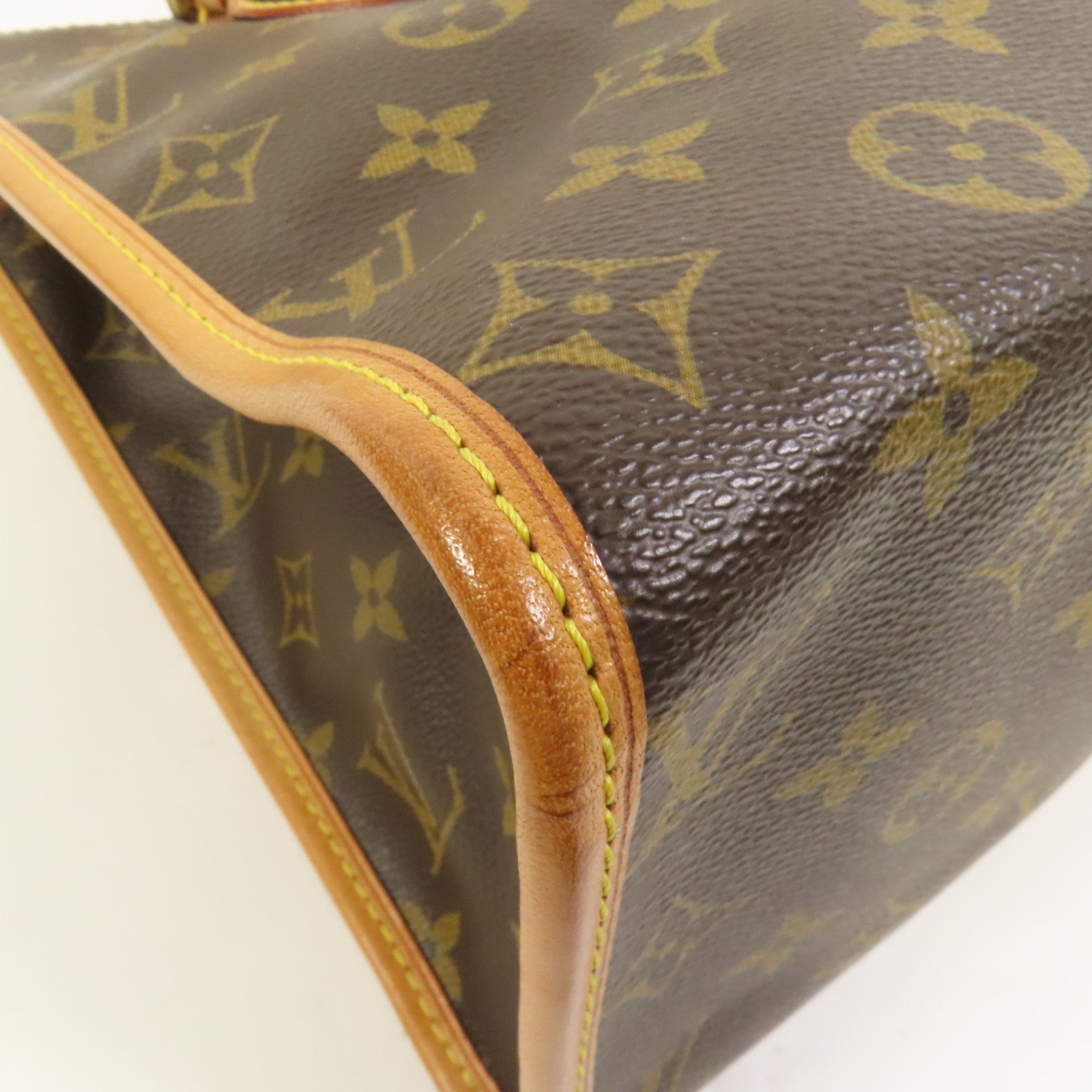 LOUIS VUITTON Monogram Popincourt Haut金扣肩背袋